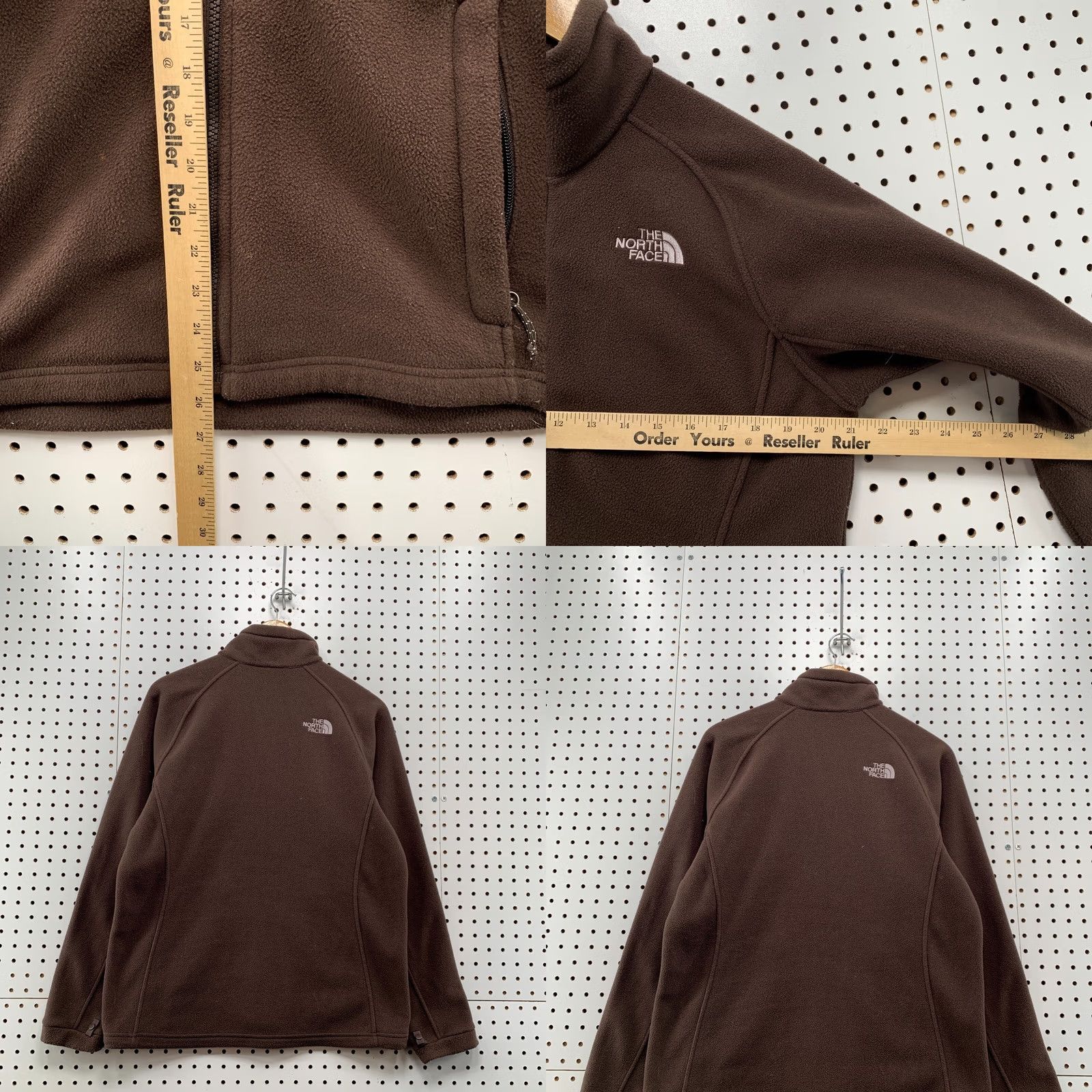 The North Face The North Face Fleece Brown Jacket Womens L Full Zip Outdoor Size L / US 10 / IT 46 - 8 Thumbnail