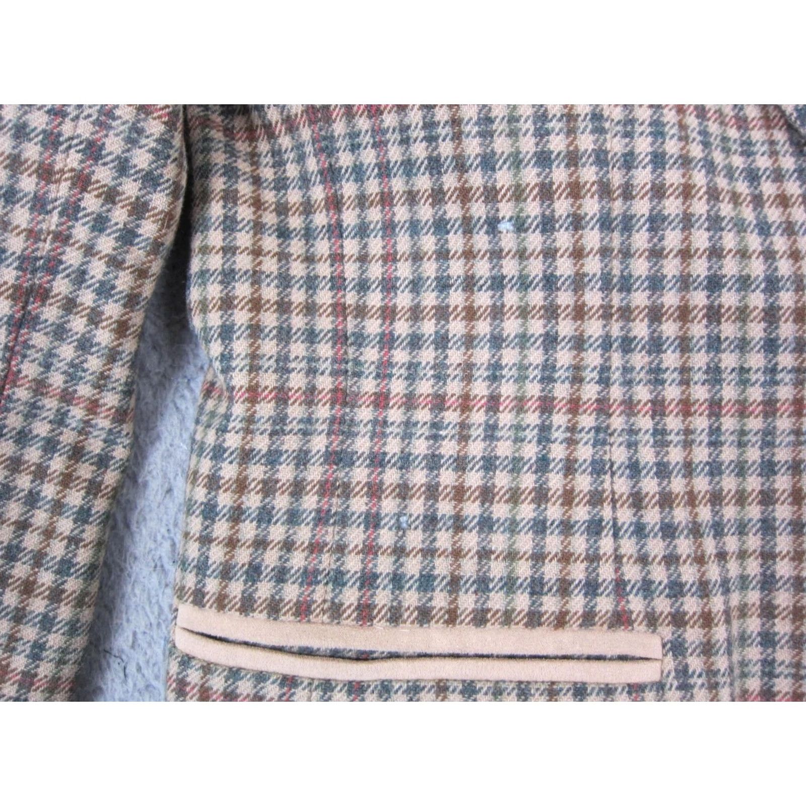 Pendleton VINTAGE Pendleton Jacket Womens Size 12 Brown 100% Wool Blazer Tweed 80s 90s Classic Size XL / US 12-14 / IT 48-50 - 4 Thumbnail
