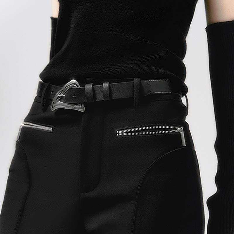 Designer Vintage Vintage Belt Riveted Belts Menswear Accessories Size ONE SIZE - 4 Thumbnail