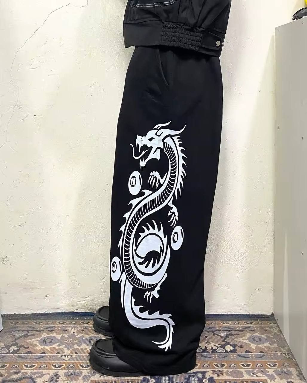 Japanese Brand × Vintage vintage baggy high-waisted pants. Size US 34 / EU 50 - 2 Thumbnail