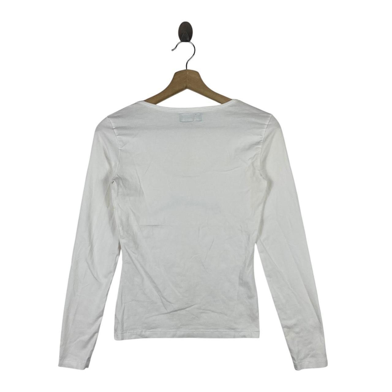 Emporio Armani EMPORIO ARMANI ITALY Bling Swarovski Collection Tee Shirt Size XS / US 0-2 / IT 36-38 - 4 Thumbnail
