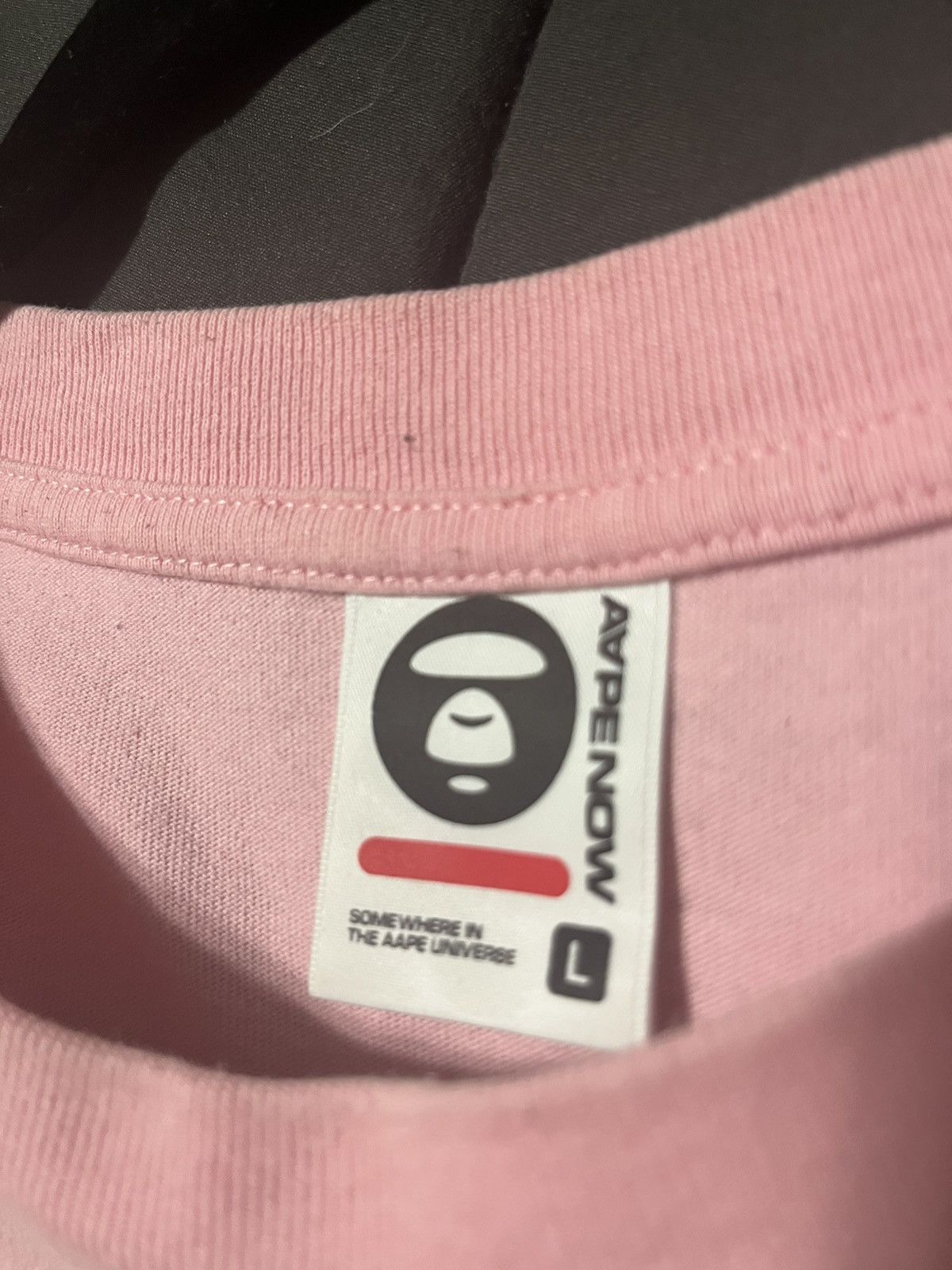 Bape Bape AAPE Shirt Pink Size US L / EU 52-54 / 3 - 5 Thumbnail