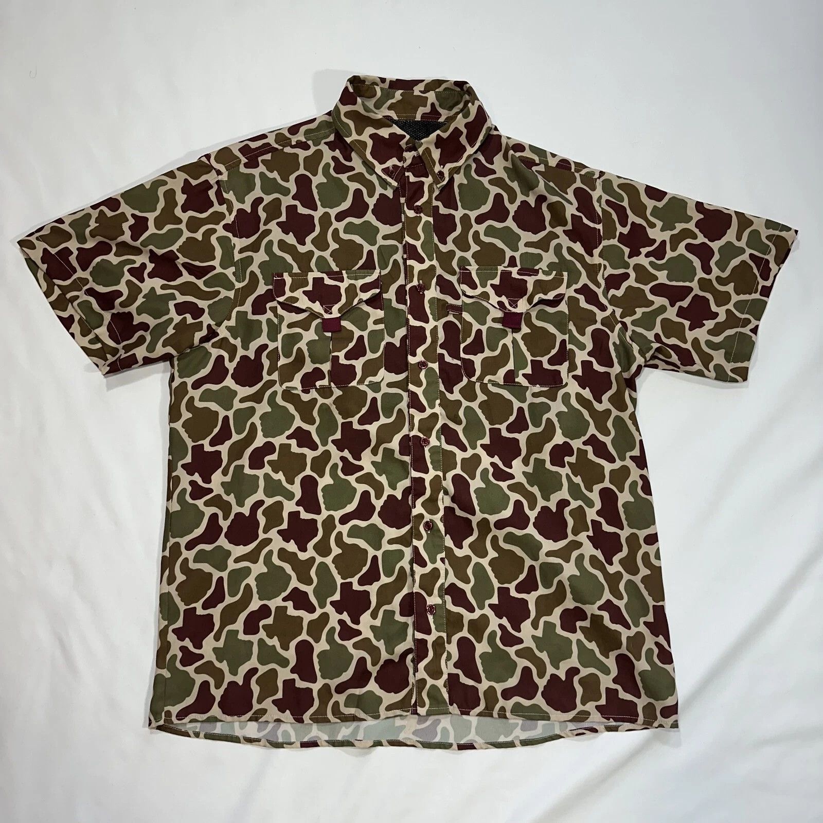 Vintage Amigo Provisions Co Aggies Camo Vented Size US L / EU 52-54 / 3 - 1 Thumbnail