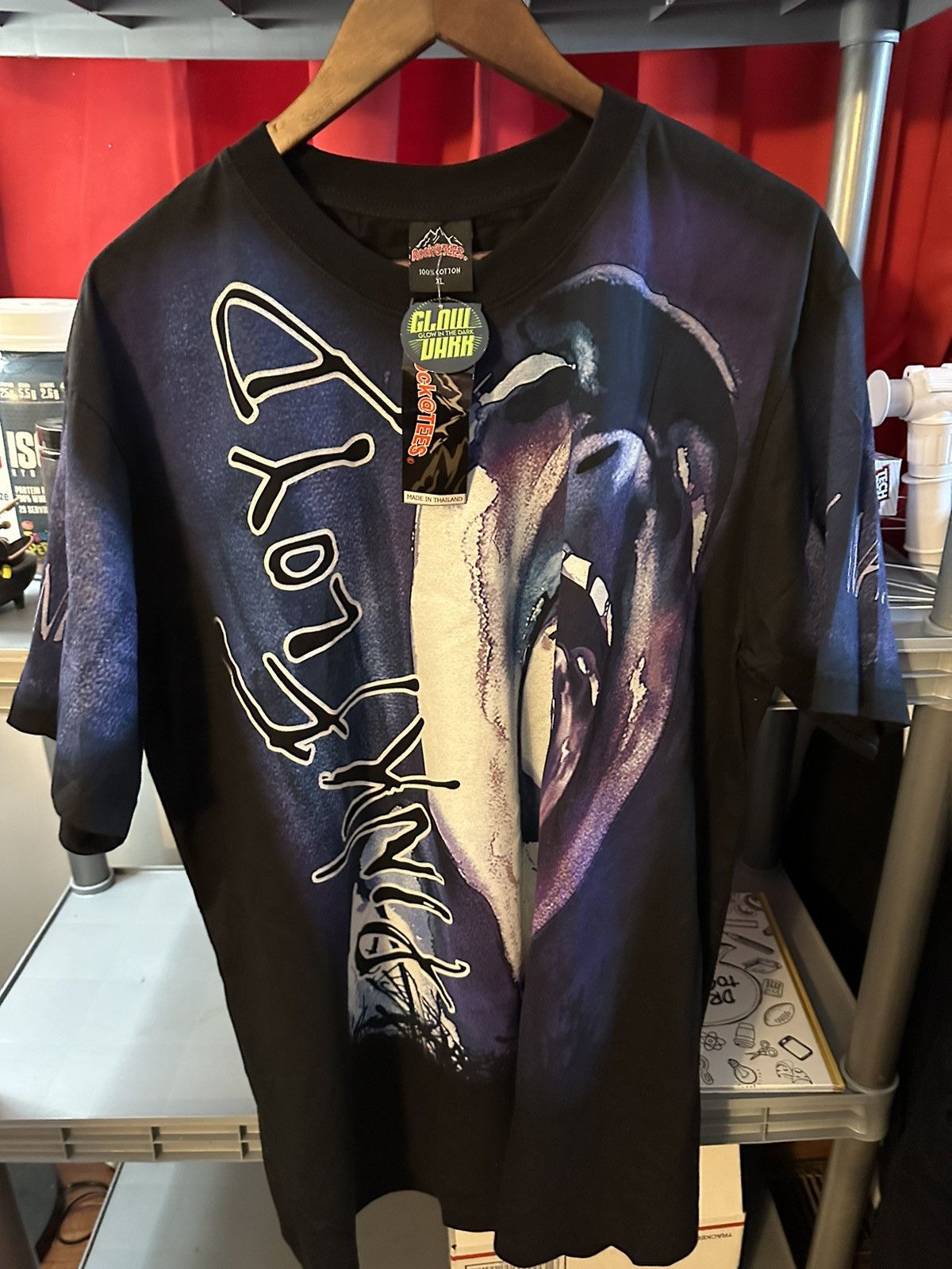 Band Tees Pink Floyd Glow in the Dark Modern AOP Size US XL / EU 56 / 4 - 1 Thumbnail