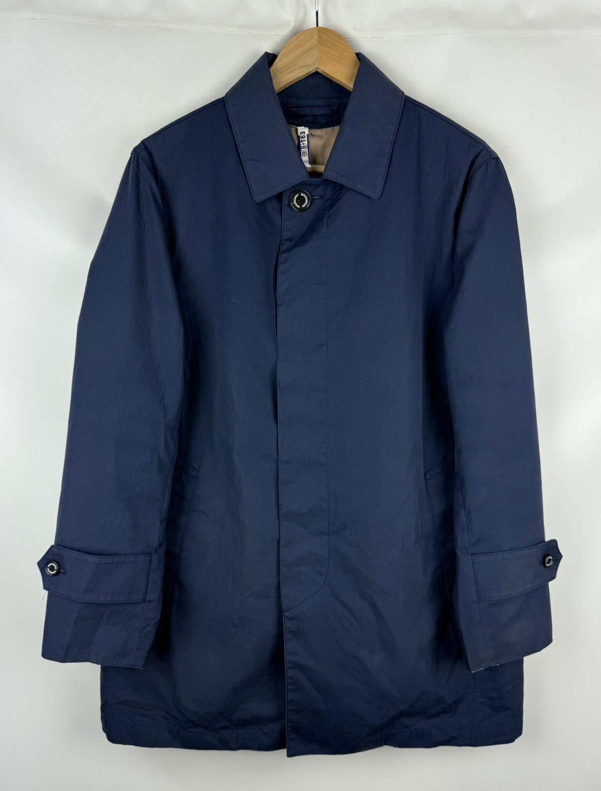 Mackintosh Mackintosh Philosophy Plaid Wool Lined Trench Coat Jacket Size US S / EU 44-46 / 1 - 1 Thumbnail