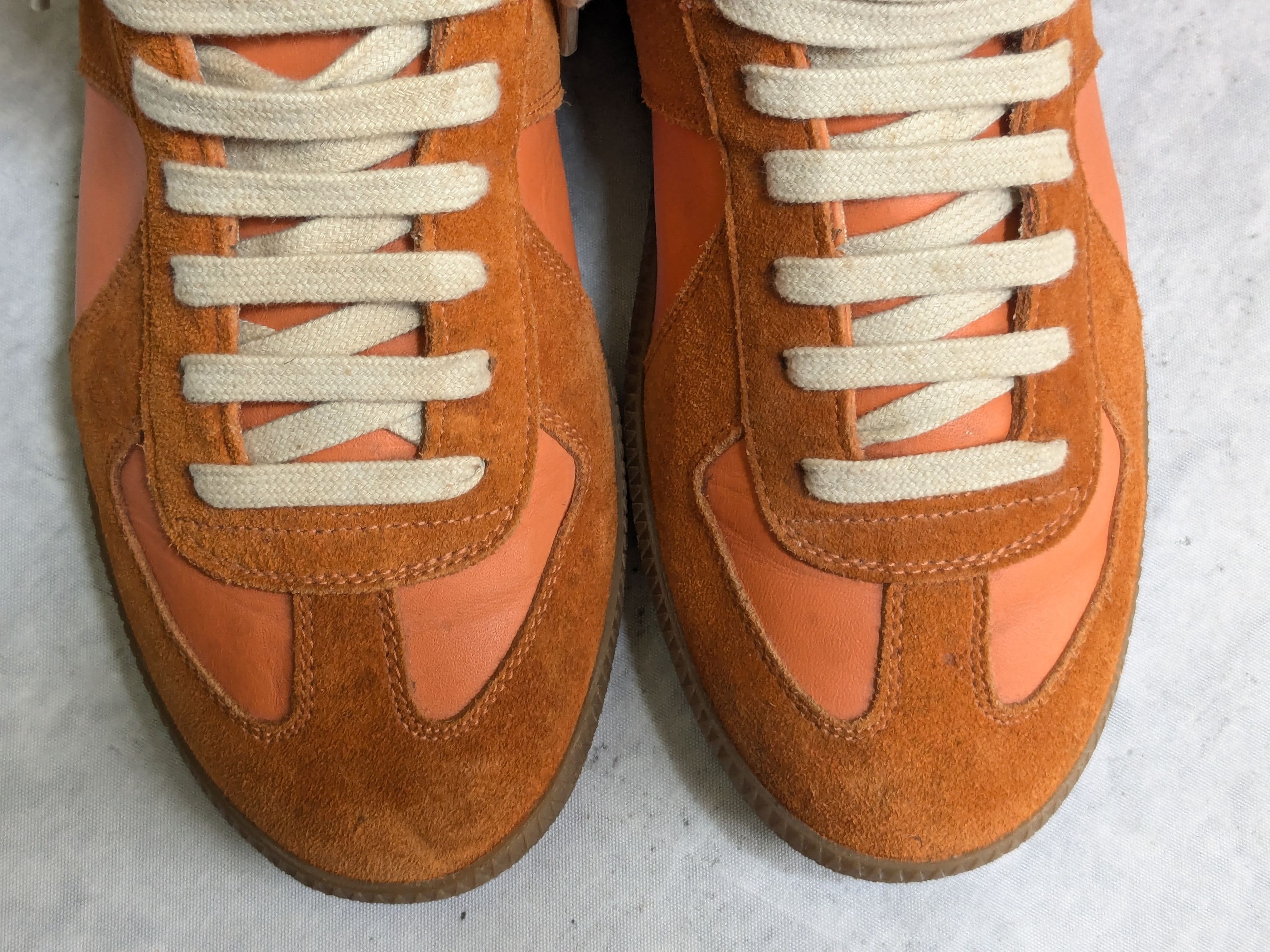 Maison Margiela Maison Margiela Replica GAT Orange 8 41 High Tops Gum Size US 8 / EU 41 - 2 Thumbnail