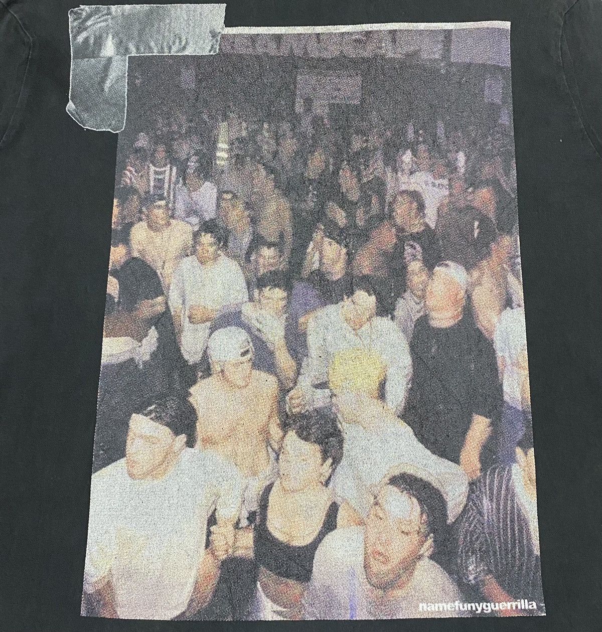 Japanese Brand Name Funy Guerrilla The Last Party Print Longsleeve Tshirt Size US XL / EU 56 / 4 - 3 Thumbnail