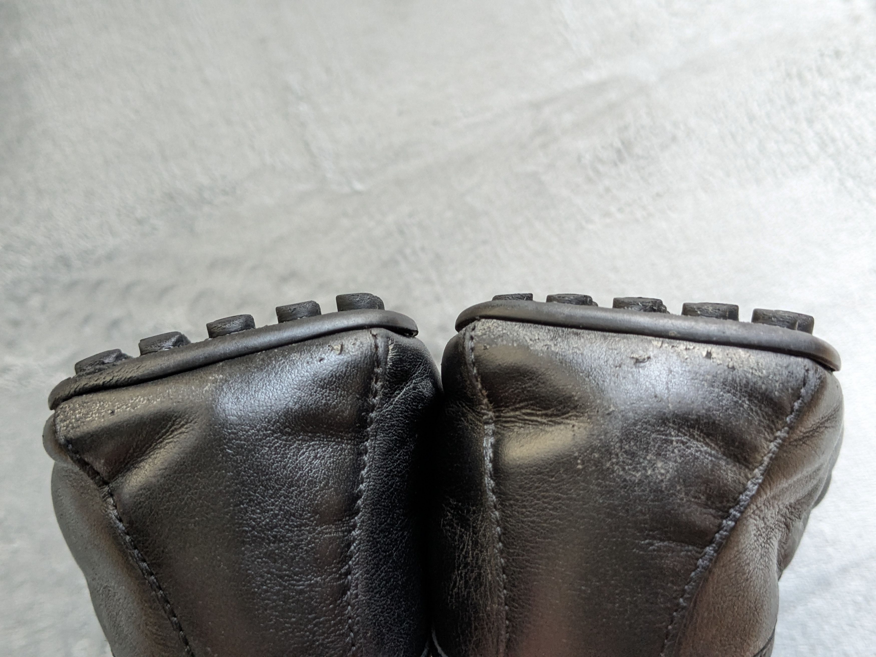 Gucci Gucci Horsebit Driving Loafers Black Leather 9.5 Italy Size US 9.5 / EU 42-43 - 12 Thumbnail