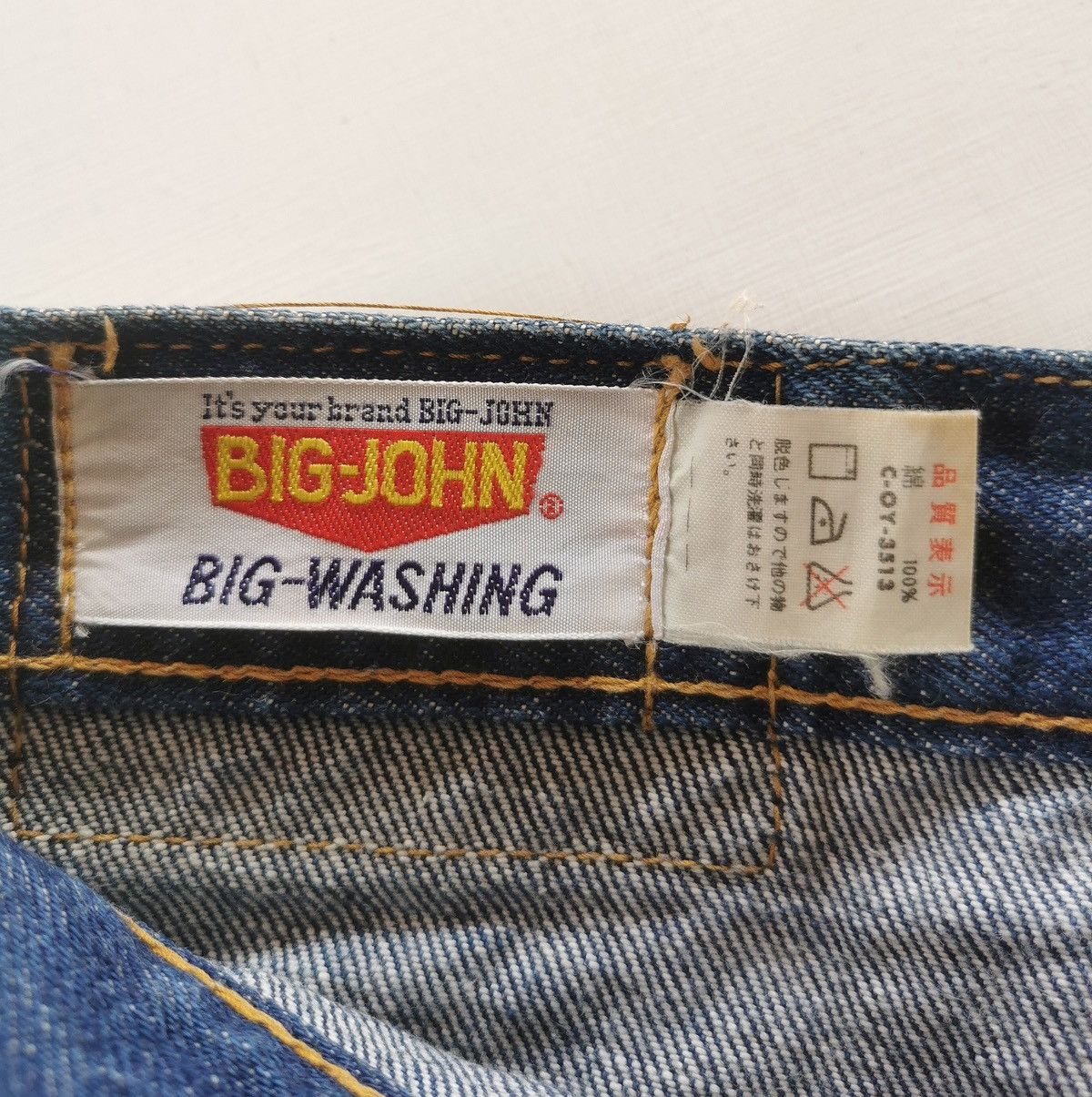 Big John 70s Vintage Big John Flare Denim Jeans Size US 26 / EU 42 - 10 Thumbnail