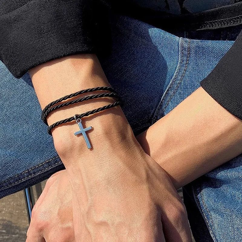 Other Cross Multilayer Weaving Bracelet Size ONE SIZE - 2 Thumbnail