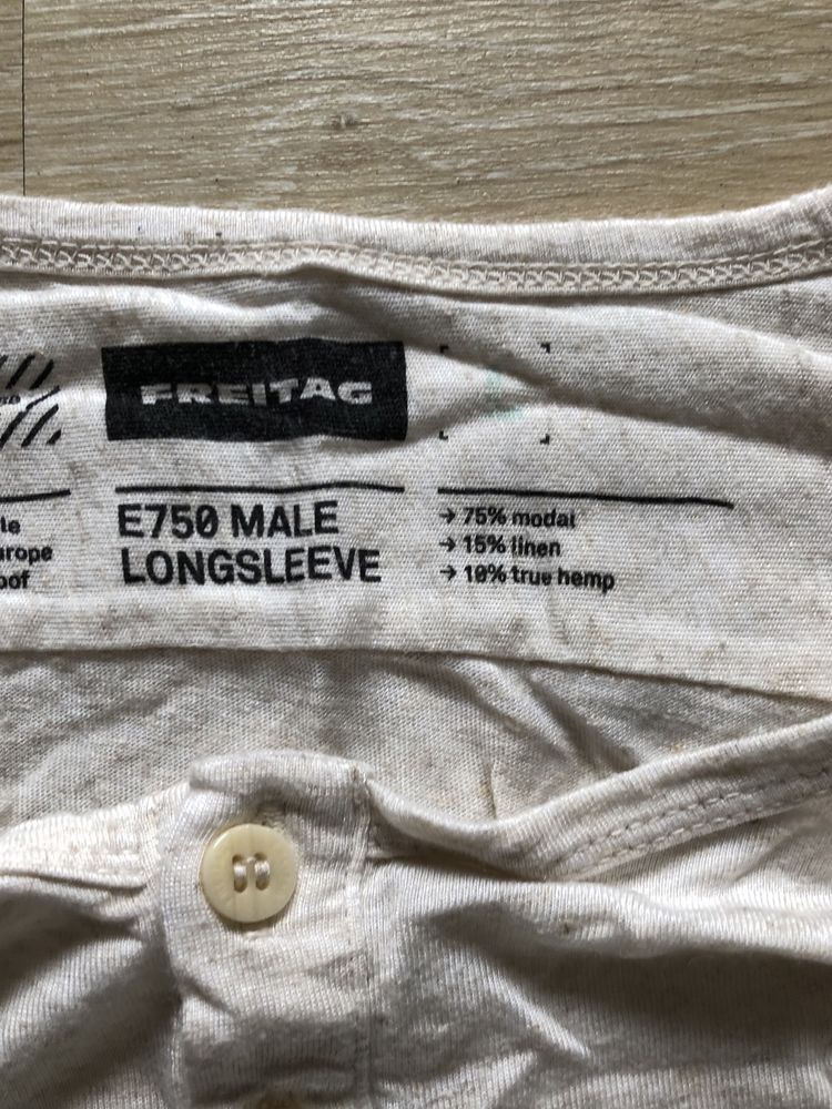 Freitag Freitag henley longsleeve Size US L / EU 52-54 / 3 - 2 Thumbnail