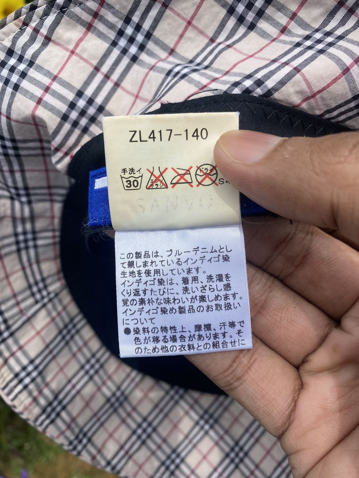 Burberry Burberry Denim Hat Size ONE SIZE - 8 Thumbnail