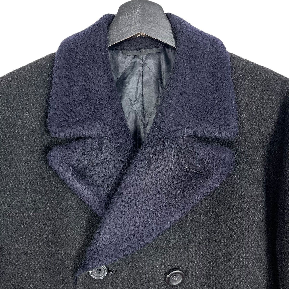 Designer × Y's for Men × Yohji Yamamoto Yohji Yamamoto AAR Design Pea Coat Size US L / EU 52-54 / 3 - 3 Thumbnail