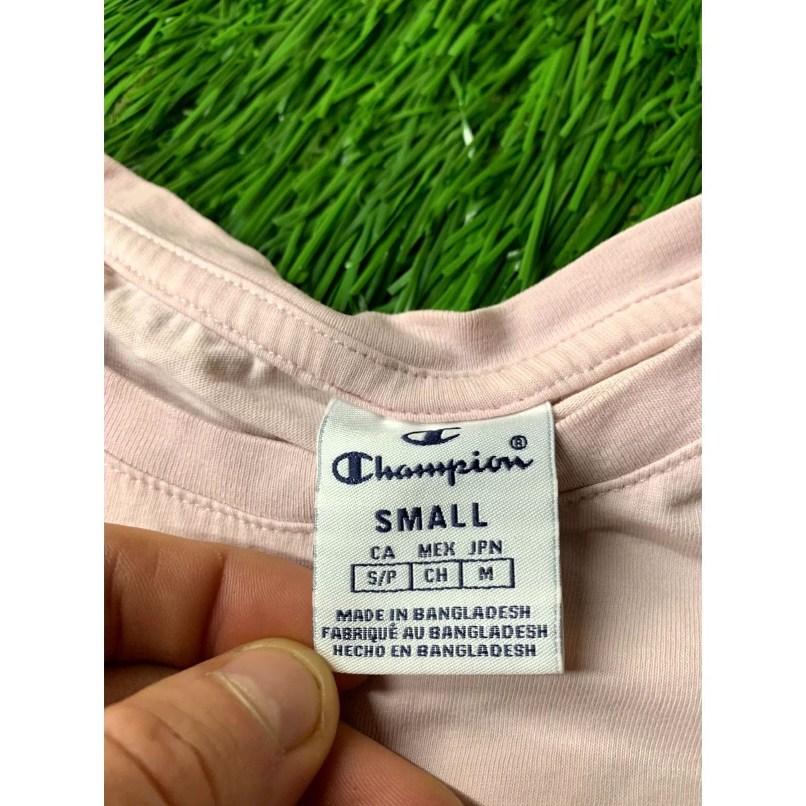 Champion Champion Women's Casual Shirt T-Shirt Jersey Size S Pink Regular Fit Size S / US 4 / IT 40 - 5 Thumbnail