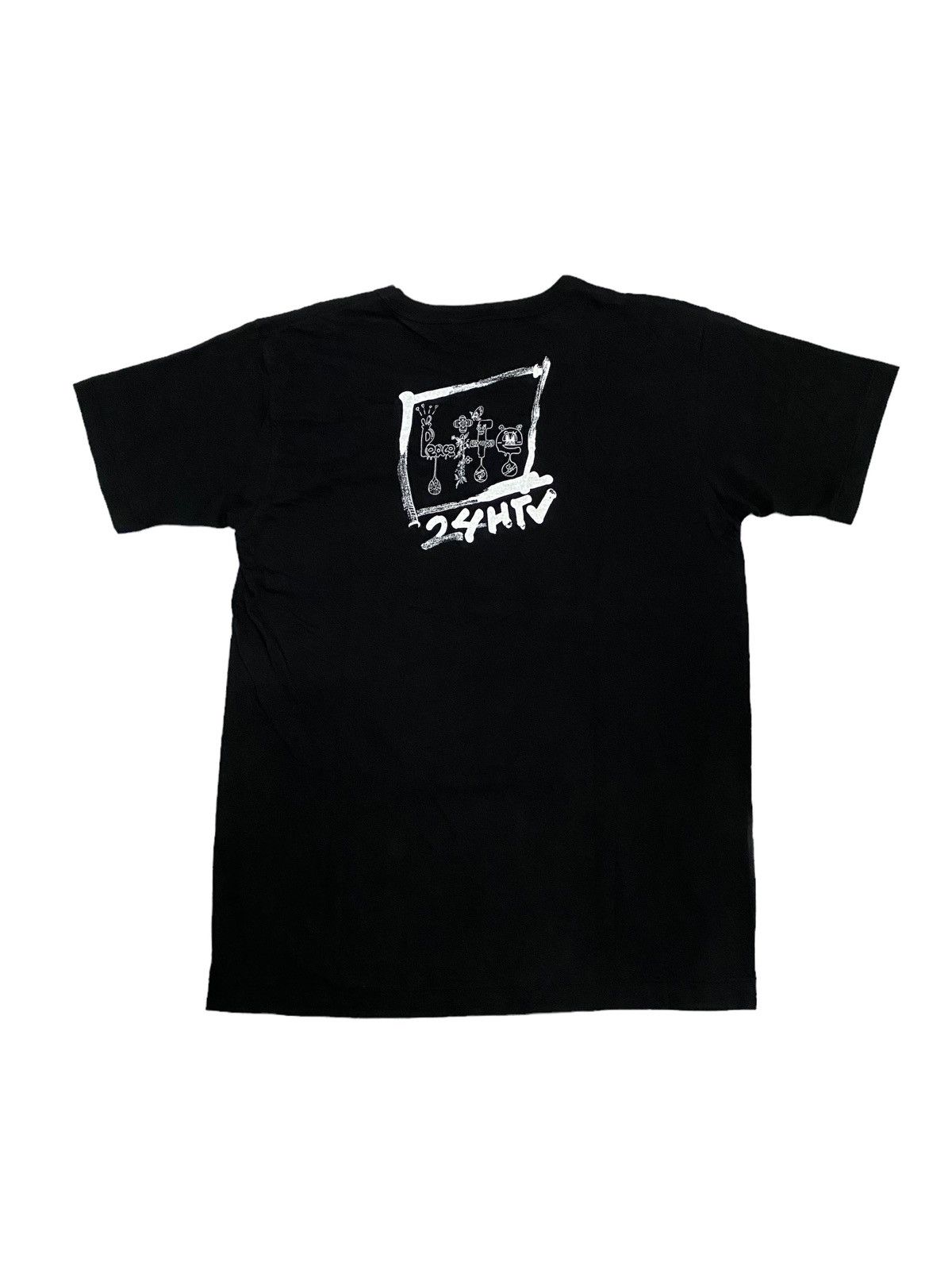 Japanese Brand × Vintage Vintage 24Hours Television Japanese Tee Size US M / EU 48-50 / 2 - 2 Thumbnail