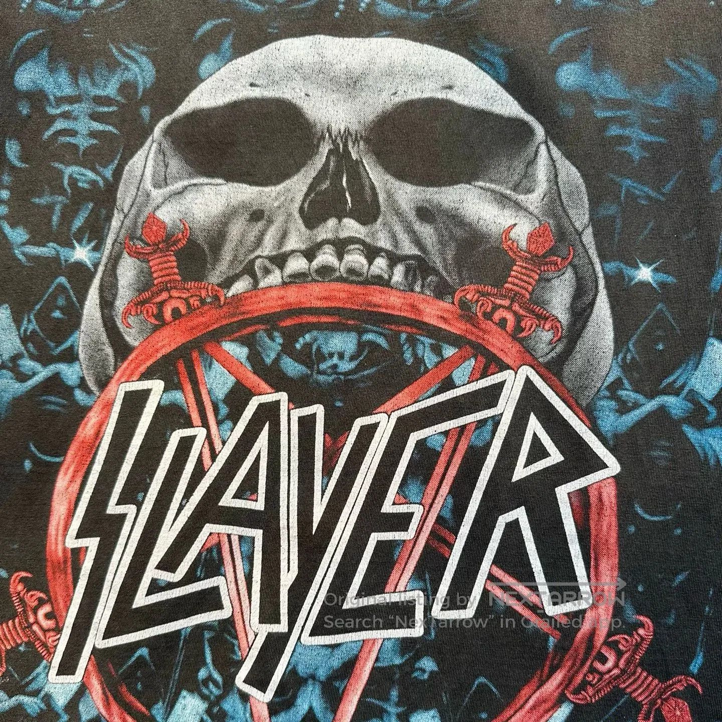 Vintage Slayer 90s Vintage Tank Top. Size US M / EU 48-50 / 2 - 4 Thumbnail