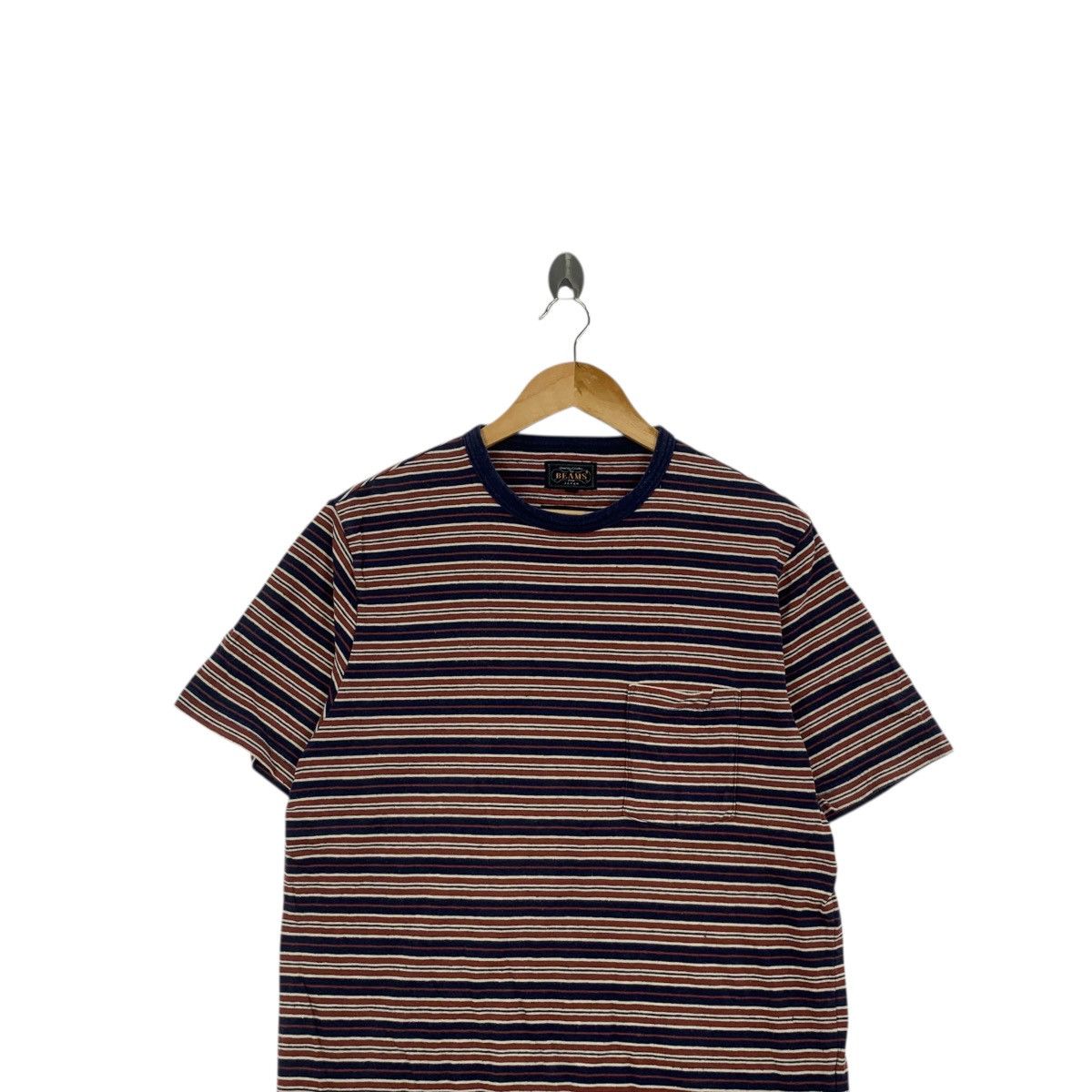 Beams Plus BEAMS PLUS JAPAN Shibuya Collection Striped Tee Shirt Top Size US M / EU 48-50 / 2 - 2 Thumbnail