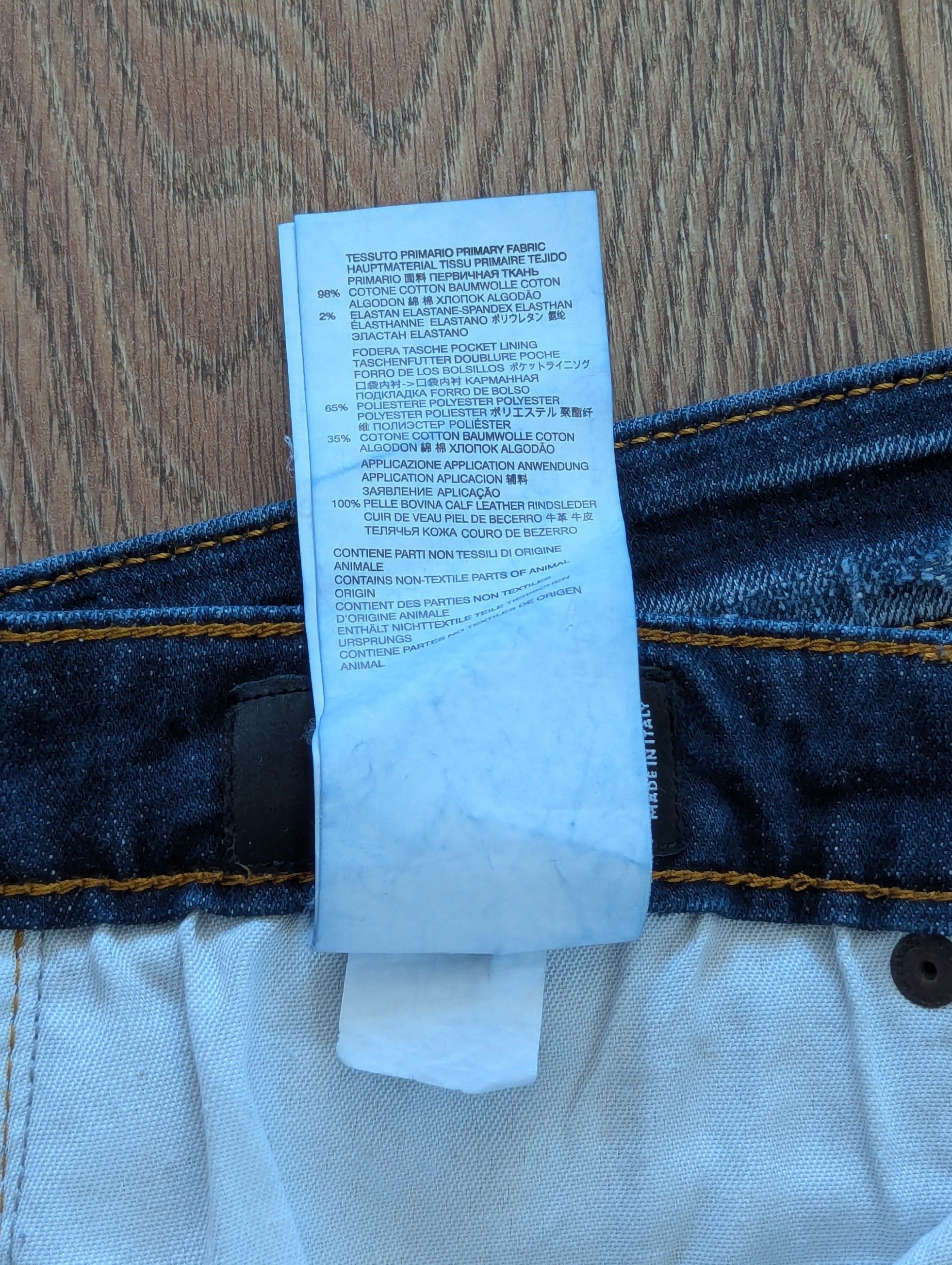 Dsquared2 DSQUARED2 Tidy Biker Jean Canadian Label Made In Italy Pants Size US 34 / EU 50 - 14 Thumbnail