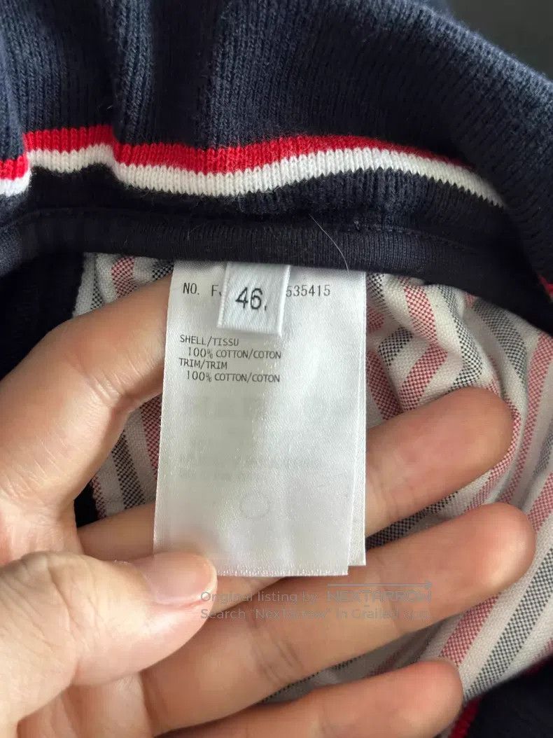 Thom Browne Thom Browne Blue knitted sweatpants Size US 30 / EU 46 - 4 Thumbnail