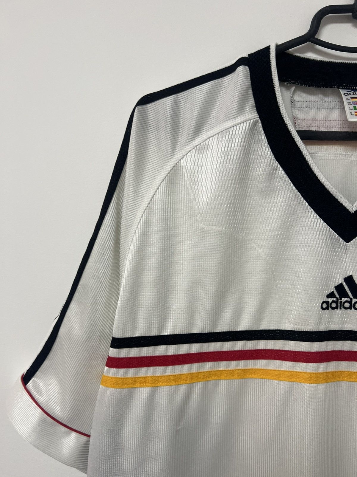 Vintage Germany 1998-99 Home Jersey Adidas Trikot Shirt Kit Men XXL Size US XXL / EU 58 / 5 - 9 Thumbnail