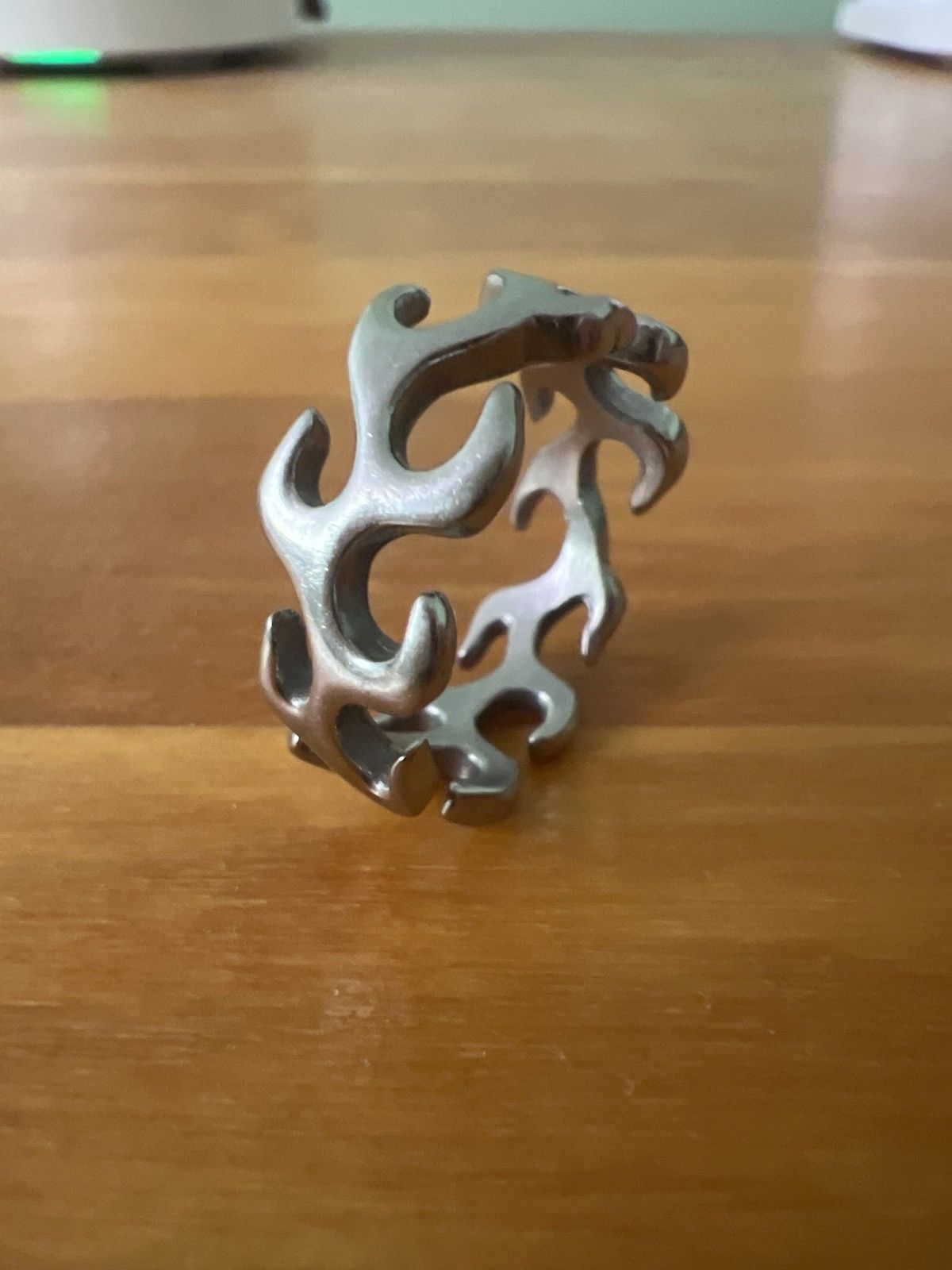 Jewelry × Sterling Silver × Vintage Silver fire ring Size ONE SIZE - 1 Thumbnail