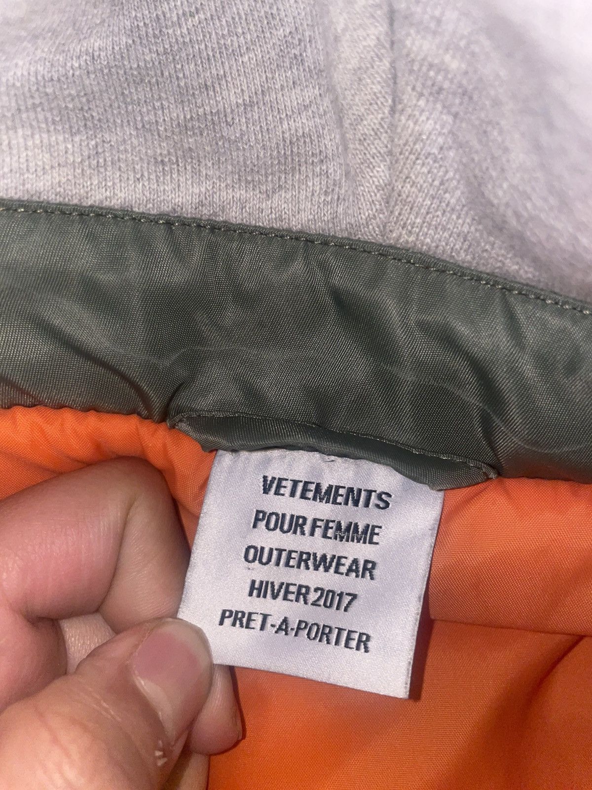 Vetements Vetements cropped bomber Size XS / US 0-2 / IT 36-38 - 3 Thumbnail