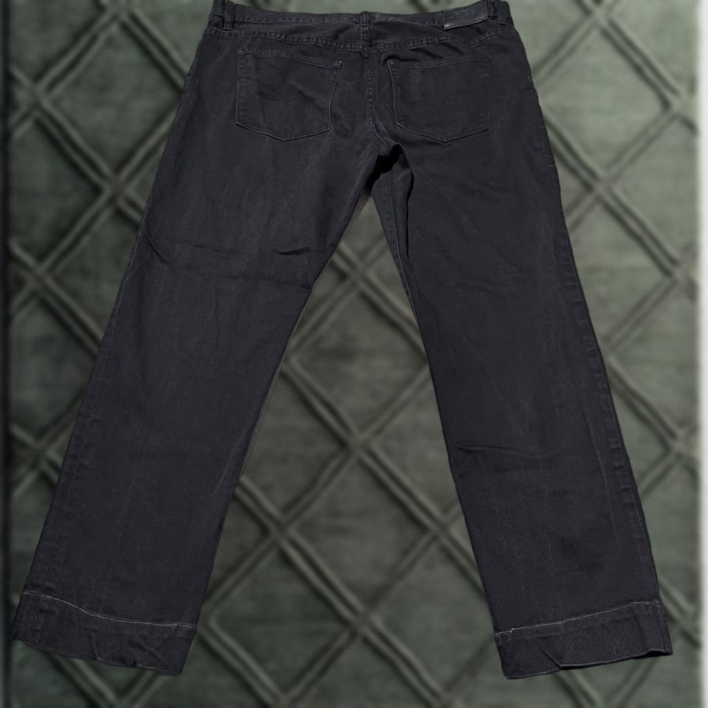 Denime LRL Lauren Jeans Co. Boyfriend Jeans Women's Black Denim Pockets Classic - 14 Size 36" / US 14 / IT 50 - 1 Thumbnail