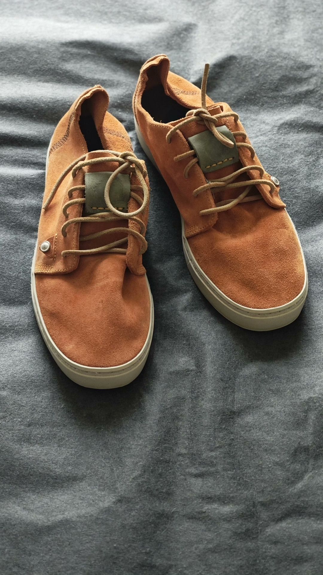 Satorisan Satorisan Leather Dirty Sneakers Size US 10 / EU 43 - 1 Thumbnail