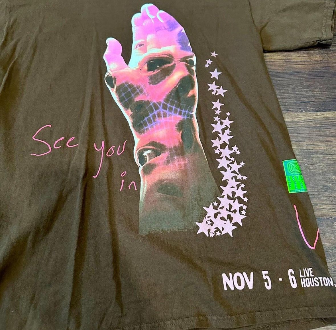Travis Scott Travis scott brown shirt Size US L / EU 52-54 / 3 - 1 Thumbnail