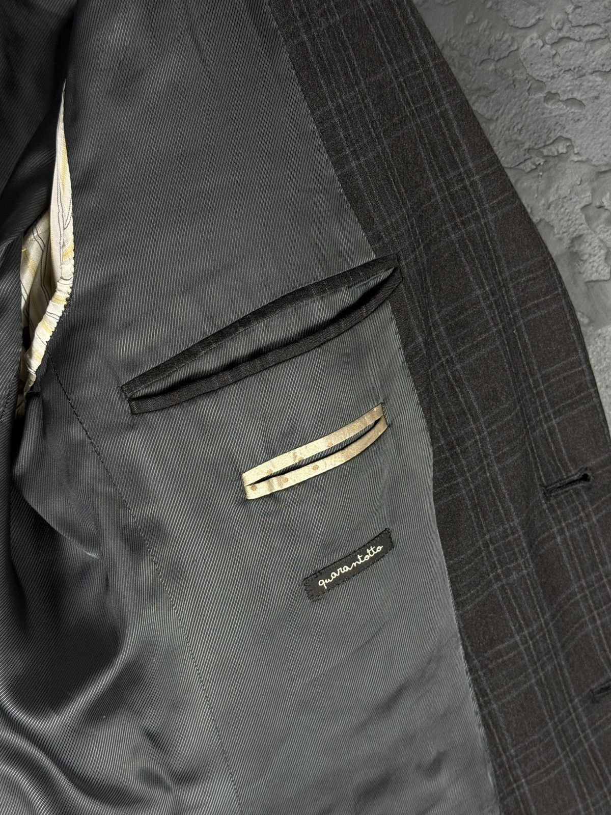 Paoloni Paoloni Men's Lana Vergine Wool 2 Button Blazer Size 48R - 10 Thumbnail