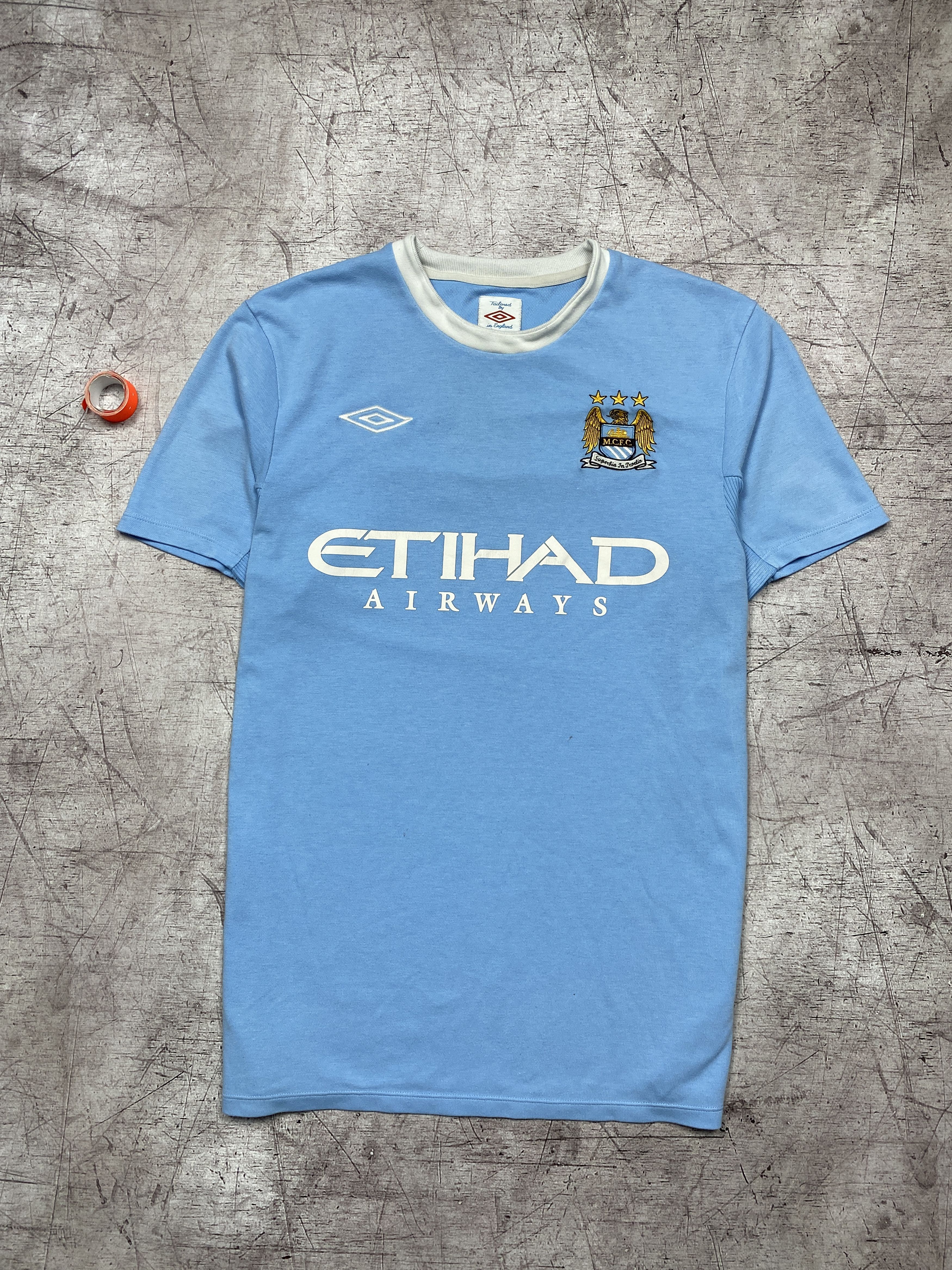 Umbro × Vintage Umbro Manchester City Vintage Mens Jersey T-Shirt Size US M / EU 48-50 / 2 - 1 Thumbnail