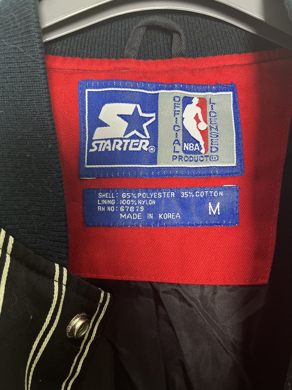 NBA × Starter × Vintage Vintage Chicago Bulls jacket Size US M / EU 48-50 / 2 - 3 Thumbnail