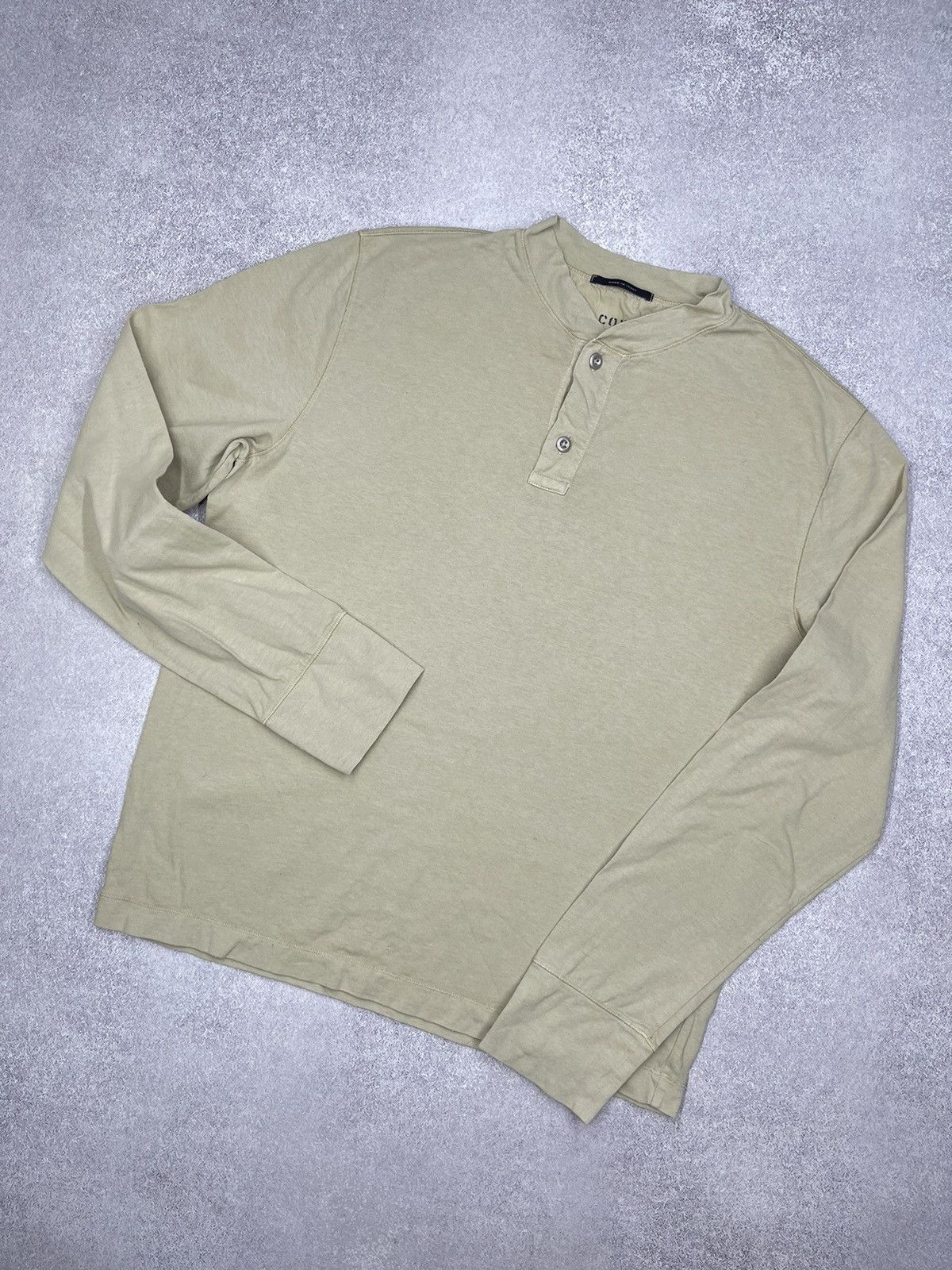Vintage C.P. Company Base Longsleeve Baige Made in Italy Y2K