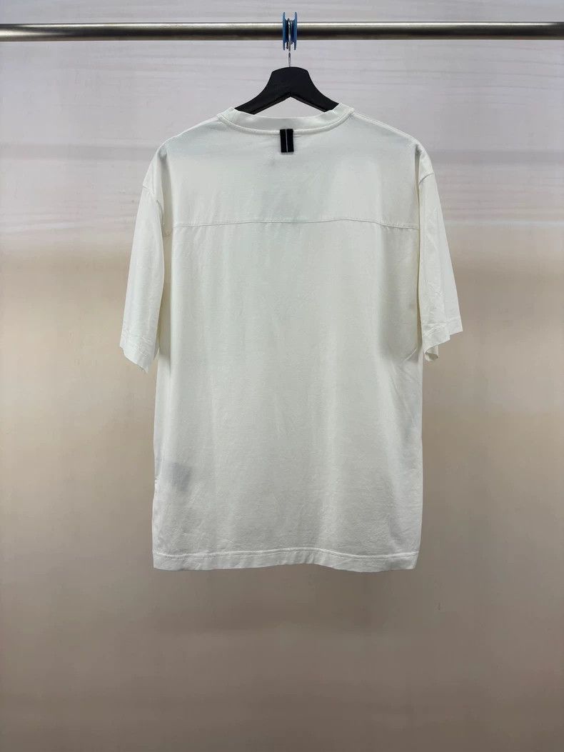 Prada Prada White Logo Short Sleeve TShirt -2505 Size US L / EU 52-54 / 3 - 2 Thumbnail