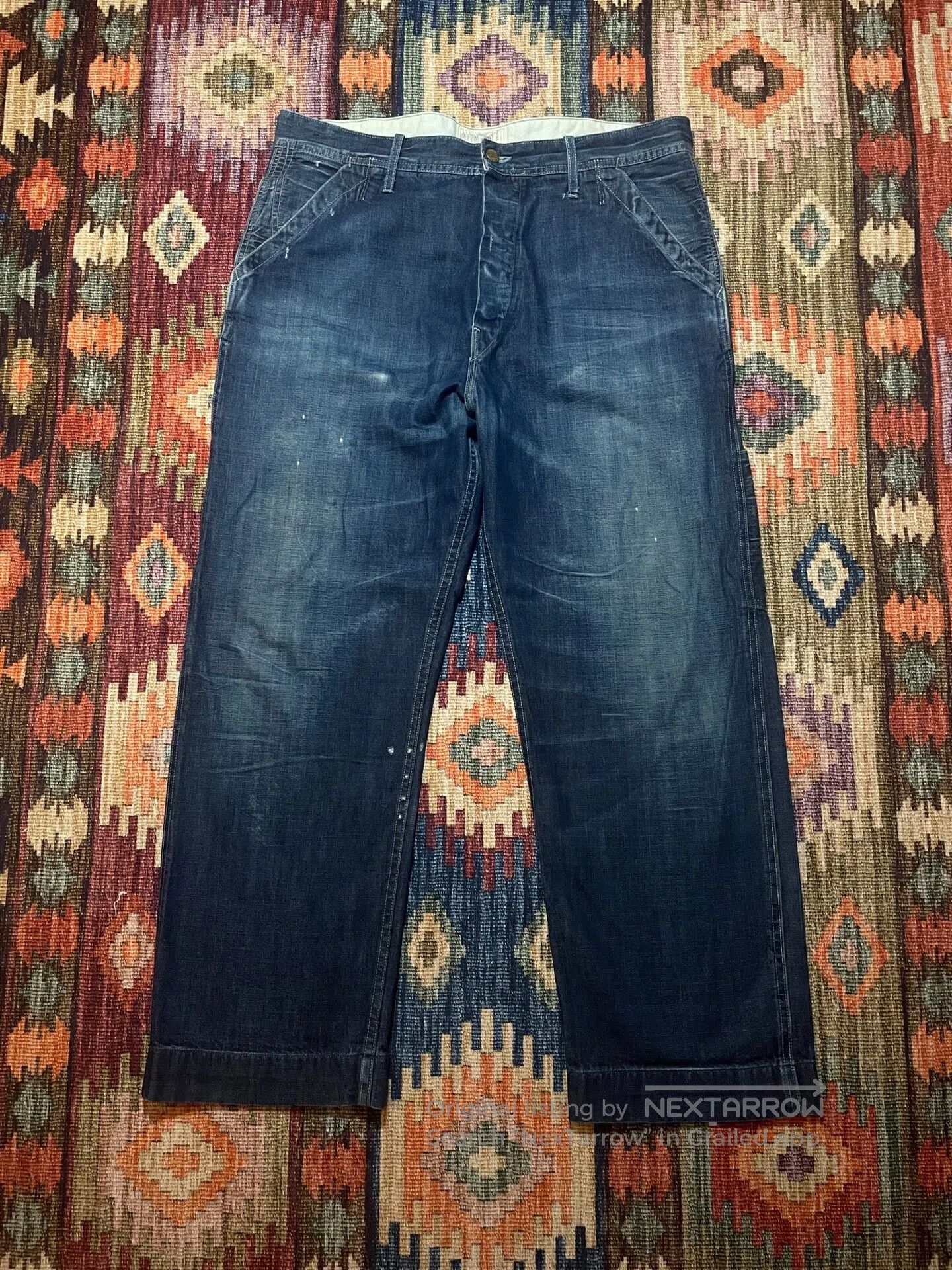 RRL Ralph Lauren Old model; washed; has holes; aged appear