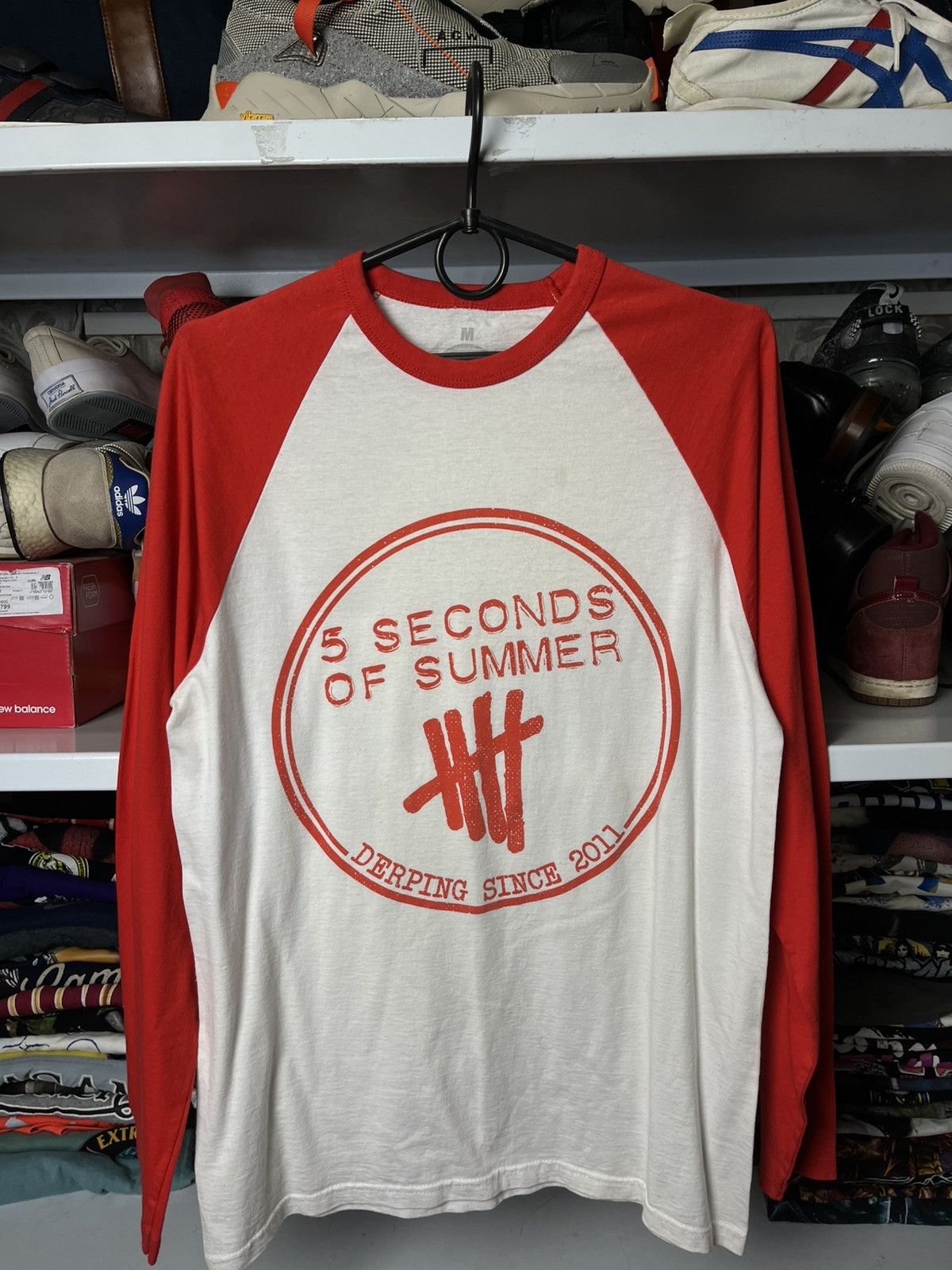 Band Tees 5 Seconds Of Summer Vintage Rock Band Longsleeve Size US M / EU 48-50 / 2 - 3 Thumbnail