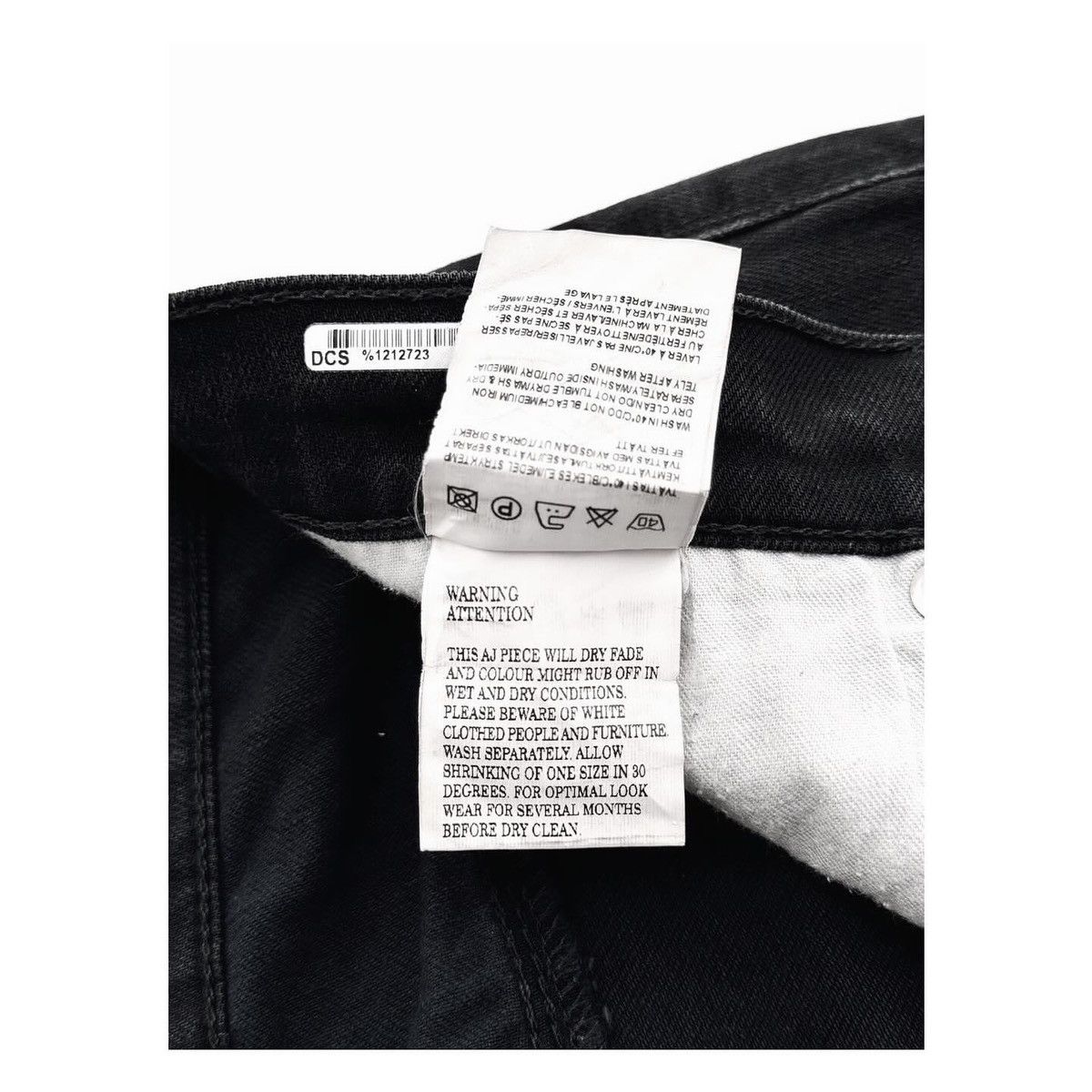 Acne Studios Acne Studios Black Denim Pants Size US 32 / EU 48 - 9 Thumbnail