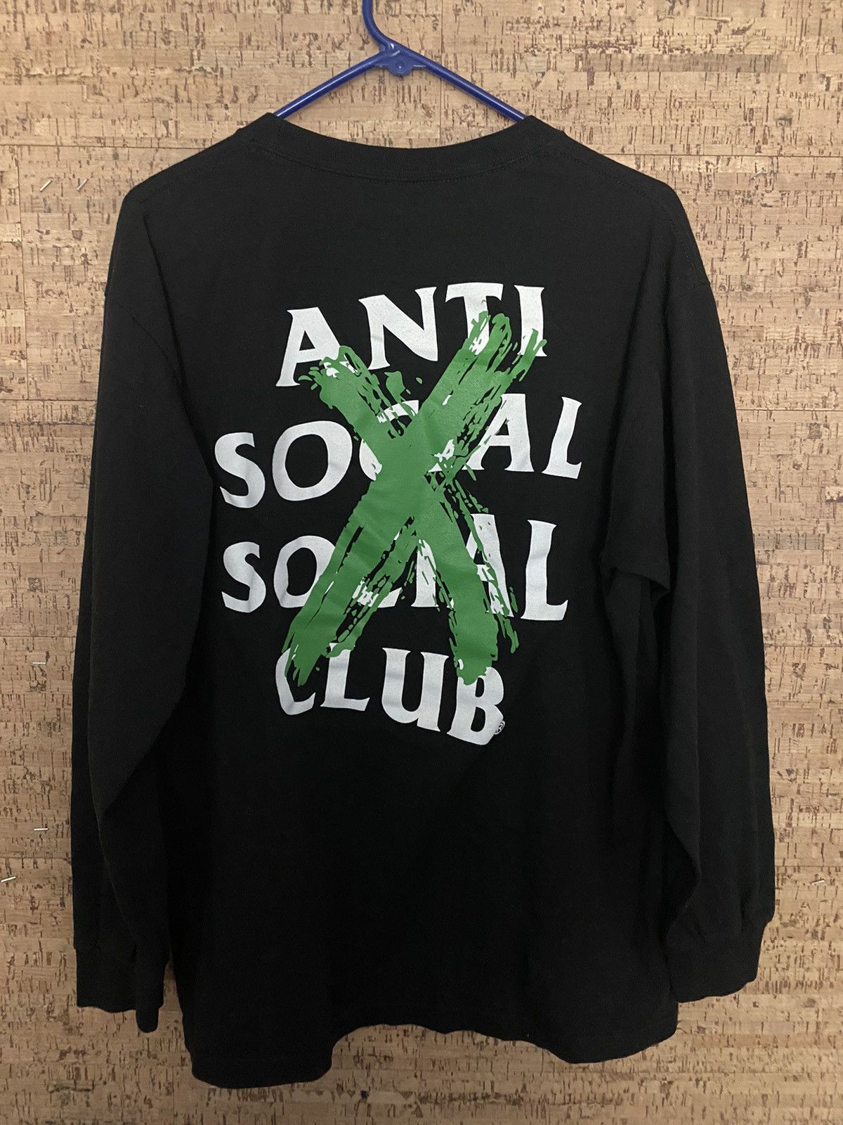 Anti social social club long sleeve shirt hotsell