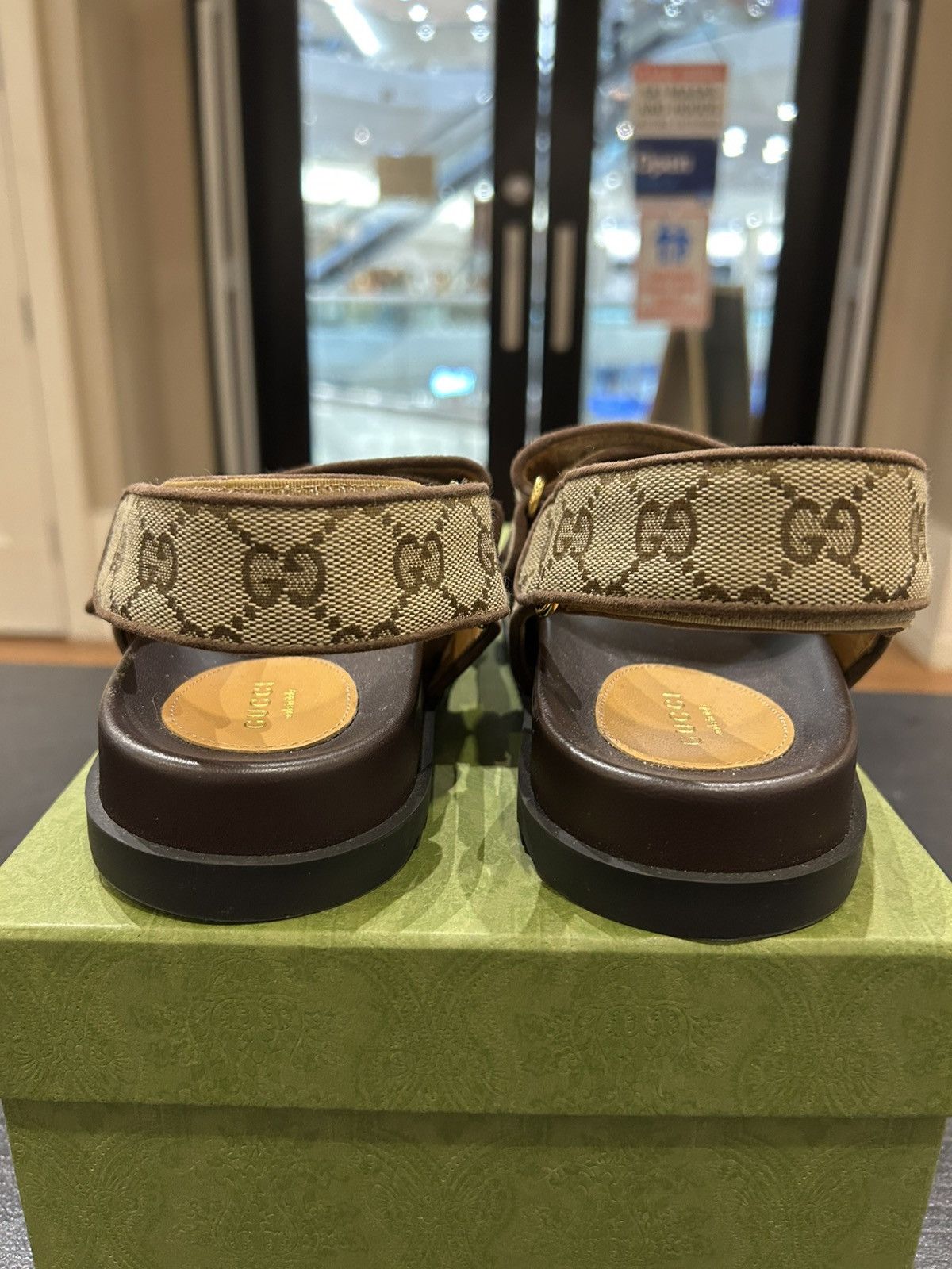 Gucci Gucci Monogram Sandals Size US 6 / IT 36 - 3 Thumbnail