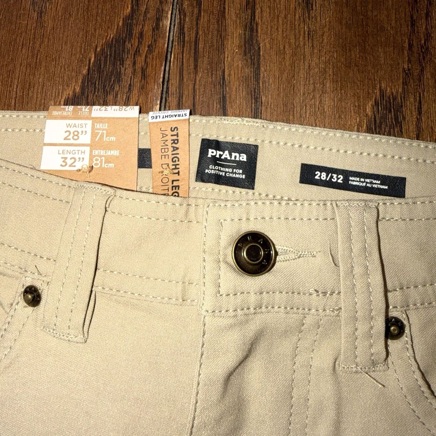 Prana prAna Brion II Pants Sandbar Performance Khaki 28x32 Men’s Casual Pants New Size US 28 / EU 44 - 4 Thumbnail