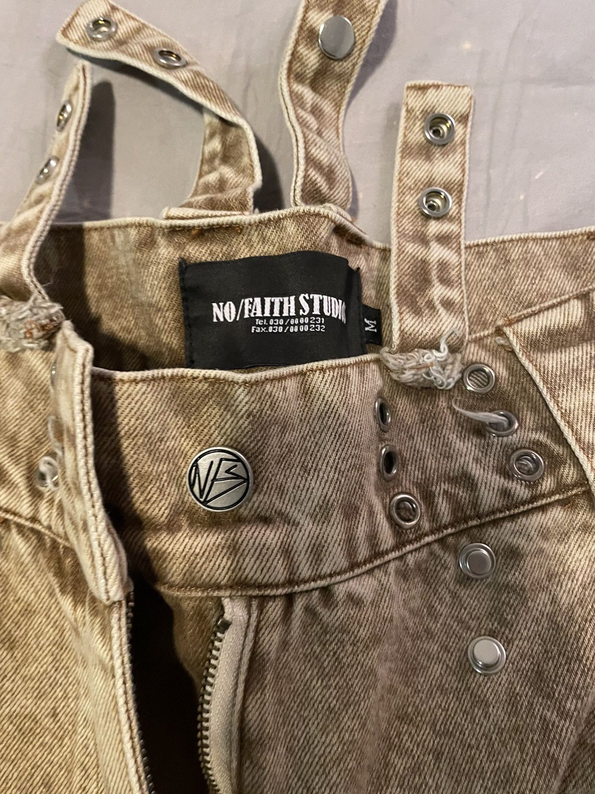 No Faith Studios Nofaith studios jeans Size US 31 - 2 Thumbnail