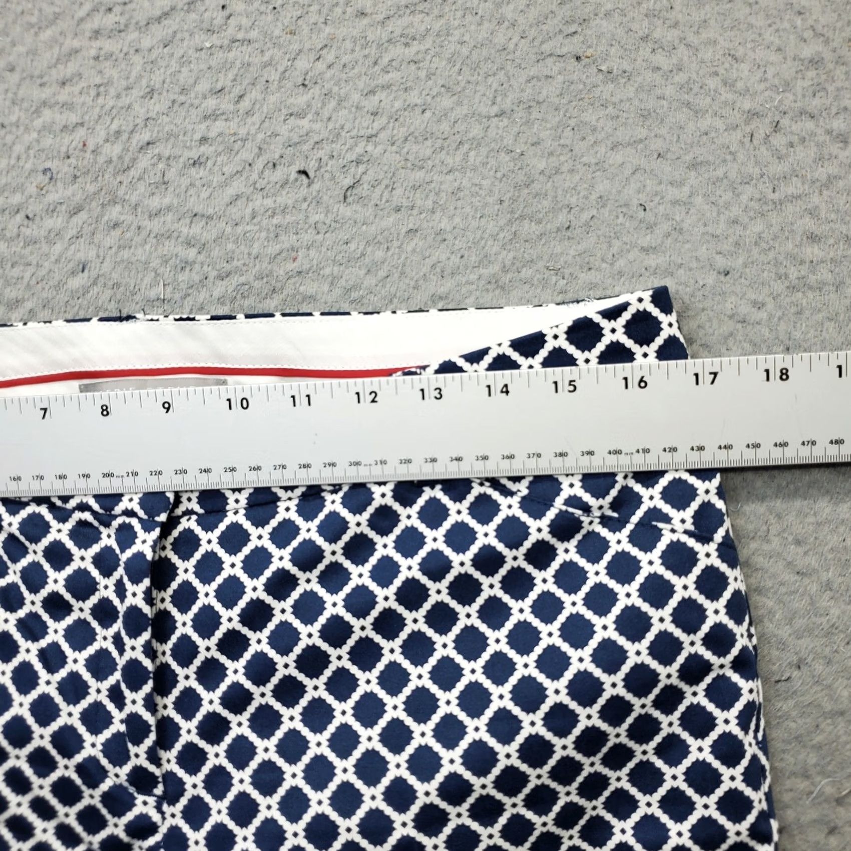 Vintage Valerie Stevens Dress Pants Womens 10 Moroccan Print Flat Front Straight Multi Size 32" / US 10 / IT 46 - 6 Thumbnail
