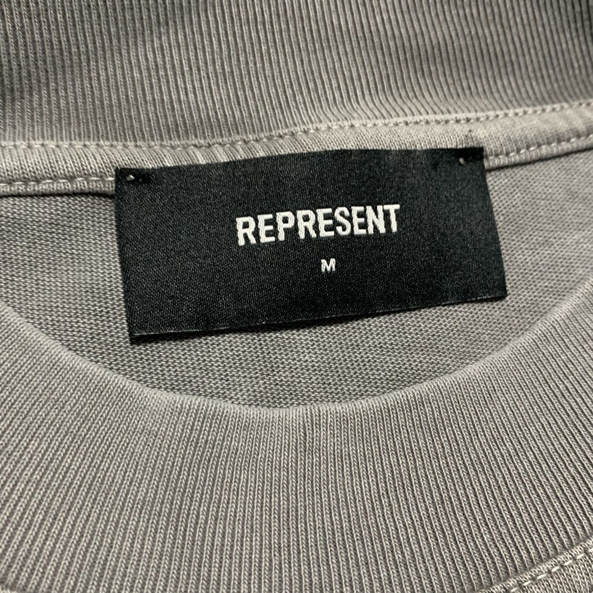 Represent Clo. Represent Medium Rock Logo Ultimate Grey Tee Size US M / EU 48-50 / 2 - 6 Thumbnail