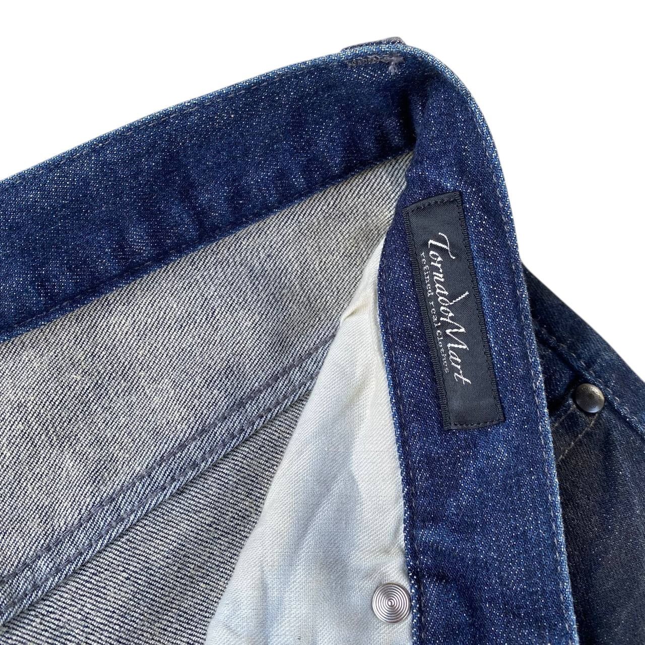 Tornado Mart TORNADO MART COATED PAINT HERRINGBONE CLAWMARK SLIM W31 Size US 31 - 15 Thumbnail