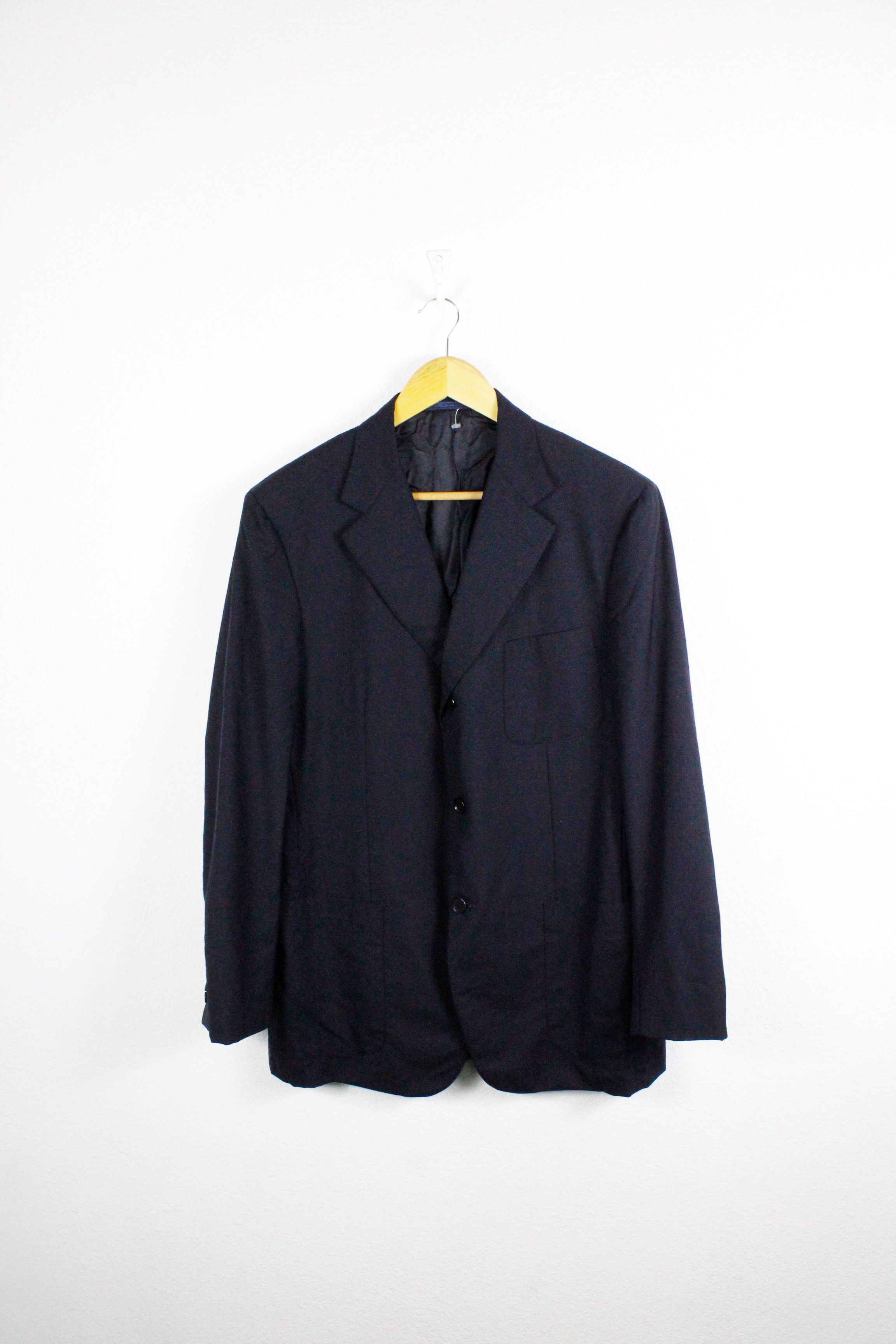 Isaia Vintage Isaia Napoli Wool Blazer Jacket 52 size Size US L / EU 52-54 / 3 - 1 Thumbnail