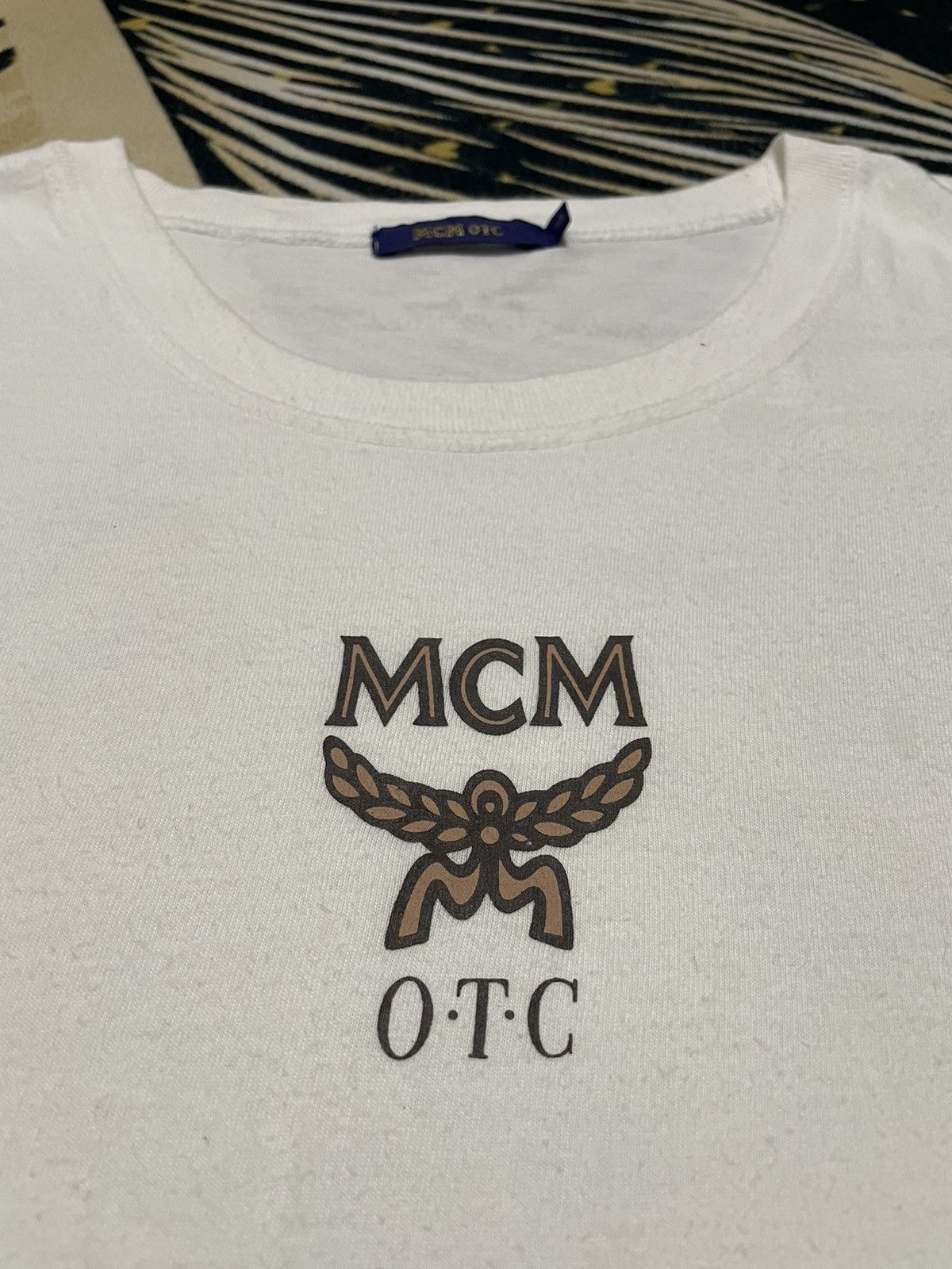 Designer × MCM × Vintage Vintage T-Shirt MCM O.T.C Size US L / EU 52-54 / 3 - 2 Thumbnail