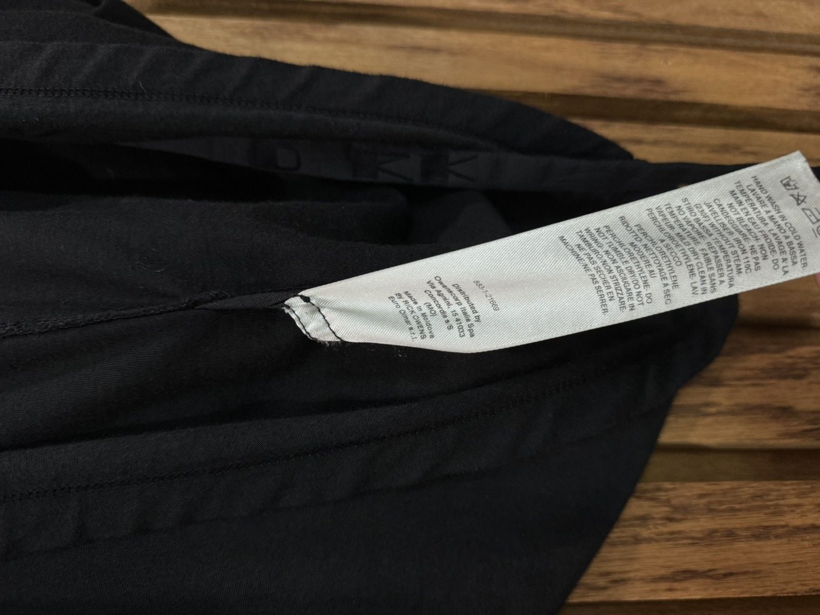 Rick Owens Drkshdw Rick Owens Drkshdw Eyelet T-Shirt Size US M / EU 48-50 / 2 - 8 Thumbnail
