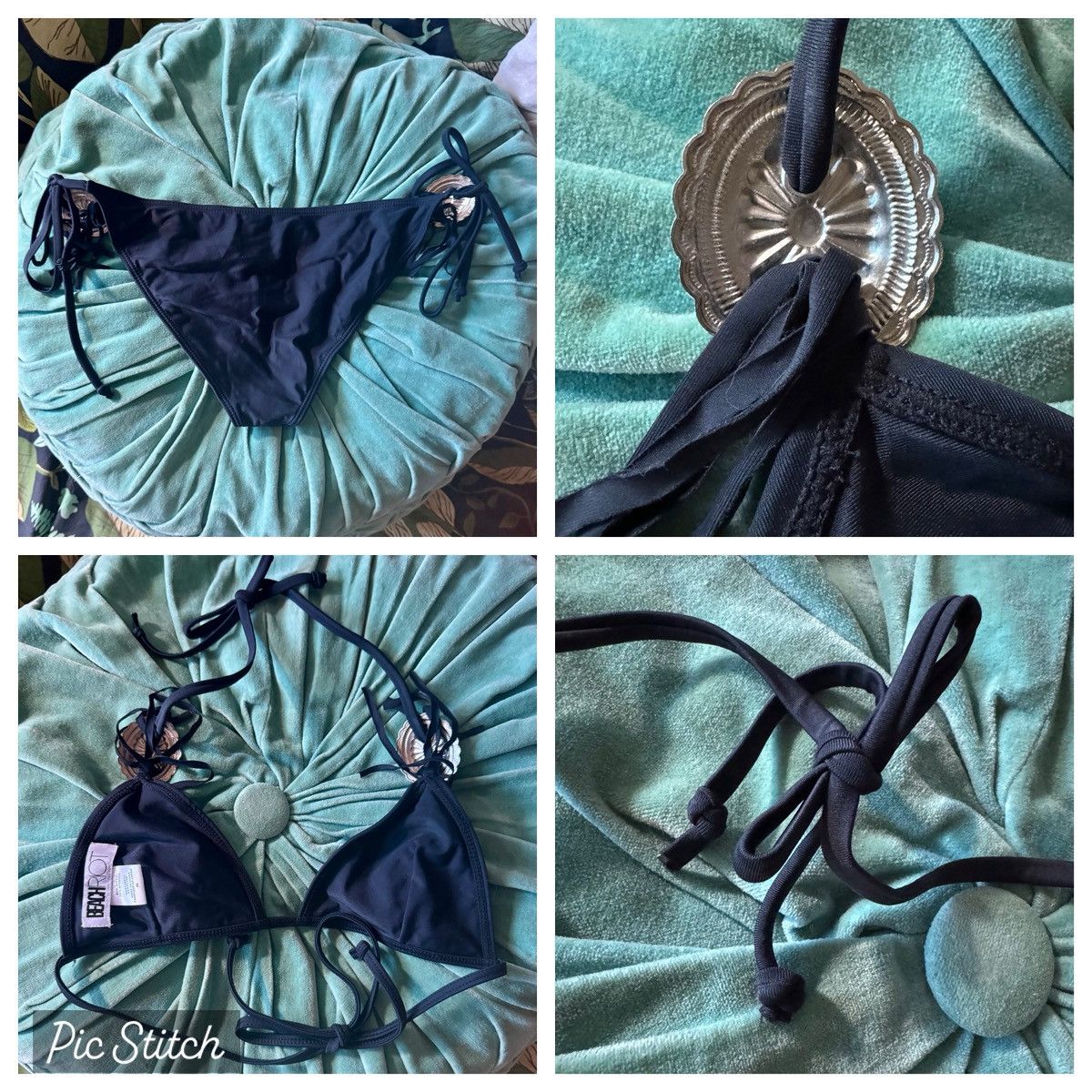 Beach Riot BEACH RIOT Medusa El Dorado Concho Fringe Bikini M L NWOT Size M / US 6-8 / IT 42-44 - 13 Thumbnail