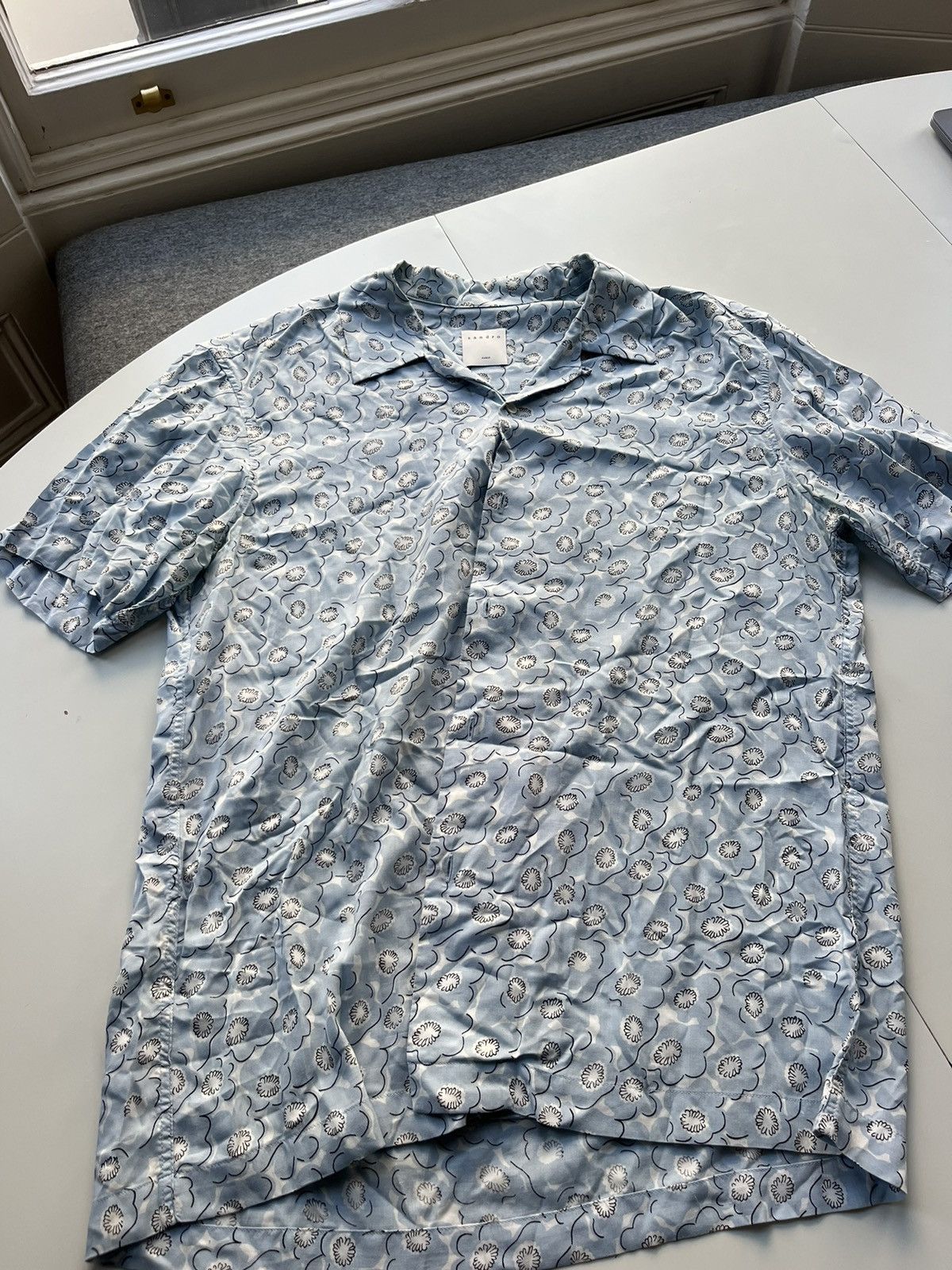 Sandro Mens Sandro button up shirt Size US L / EU 52-54 / 3 - 1 Thumbnail