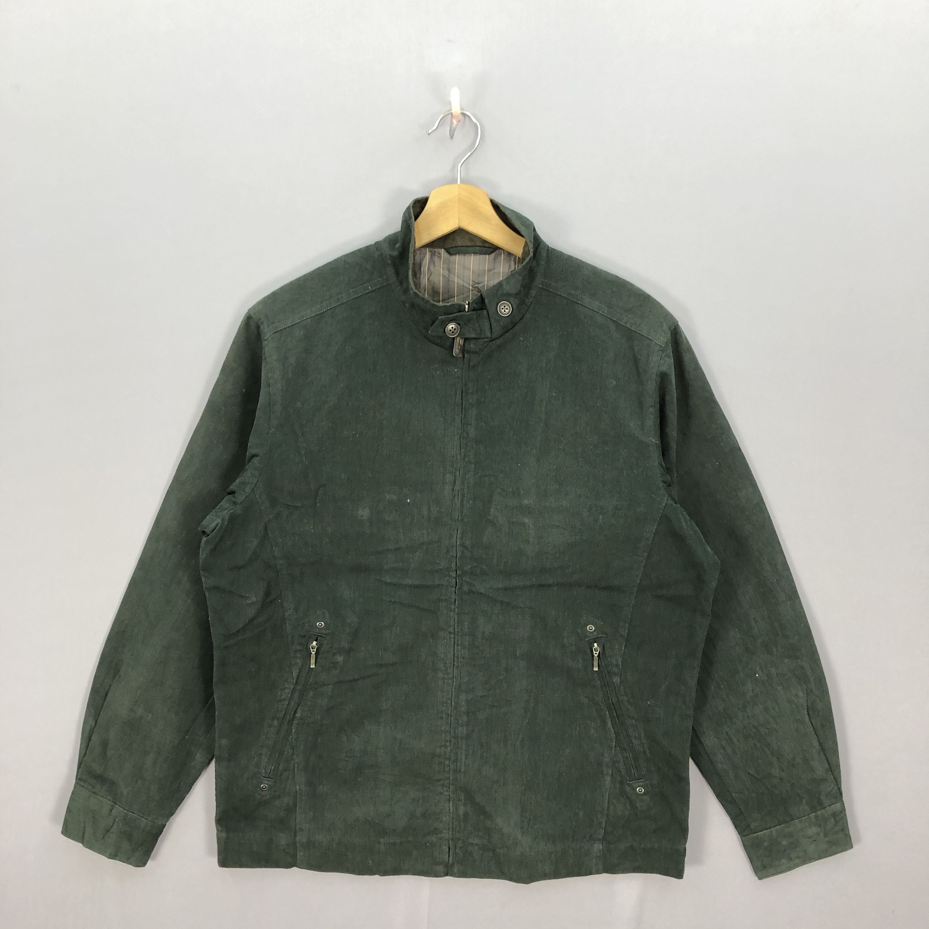 Japanese Brand × Vintage Vintage Harajuku Bomber Jacket Japanese Green Bomber Size US M / EU 48-50 / 2 - 1 Thumbnail